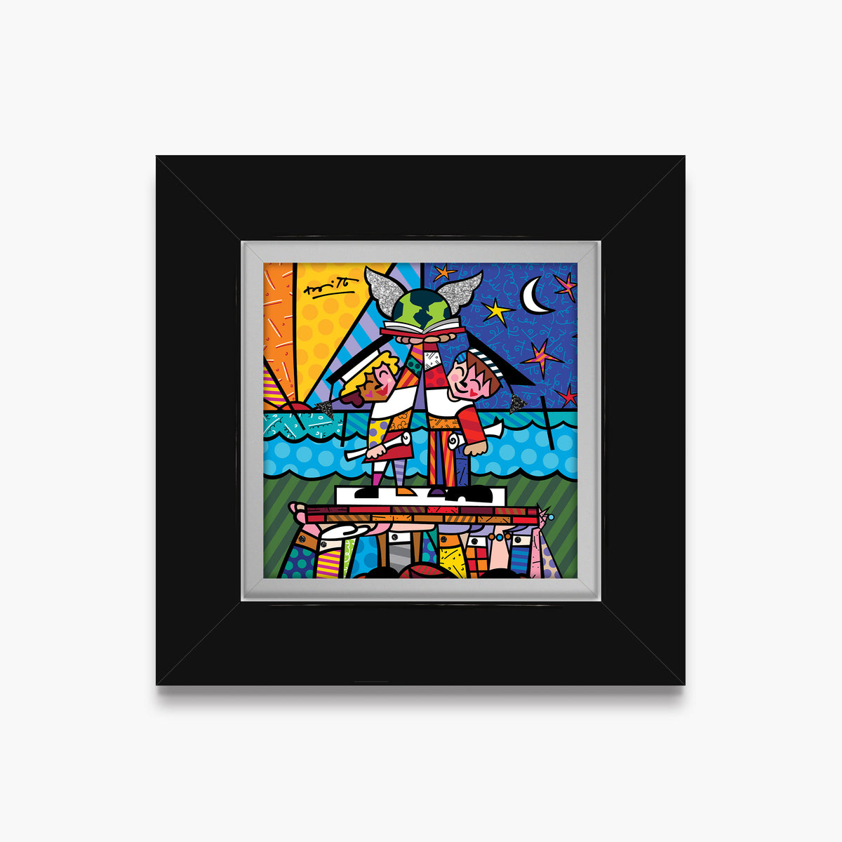 congratulations limited edition  artistic colorful design collectible
