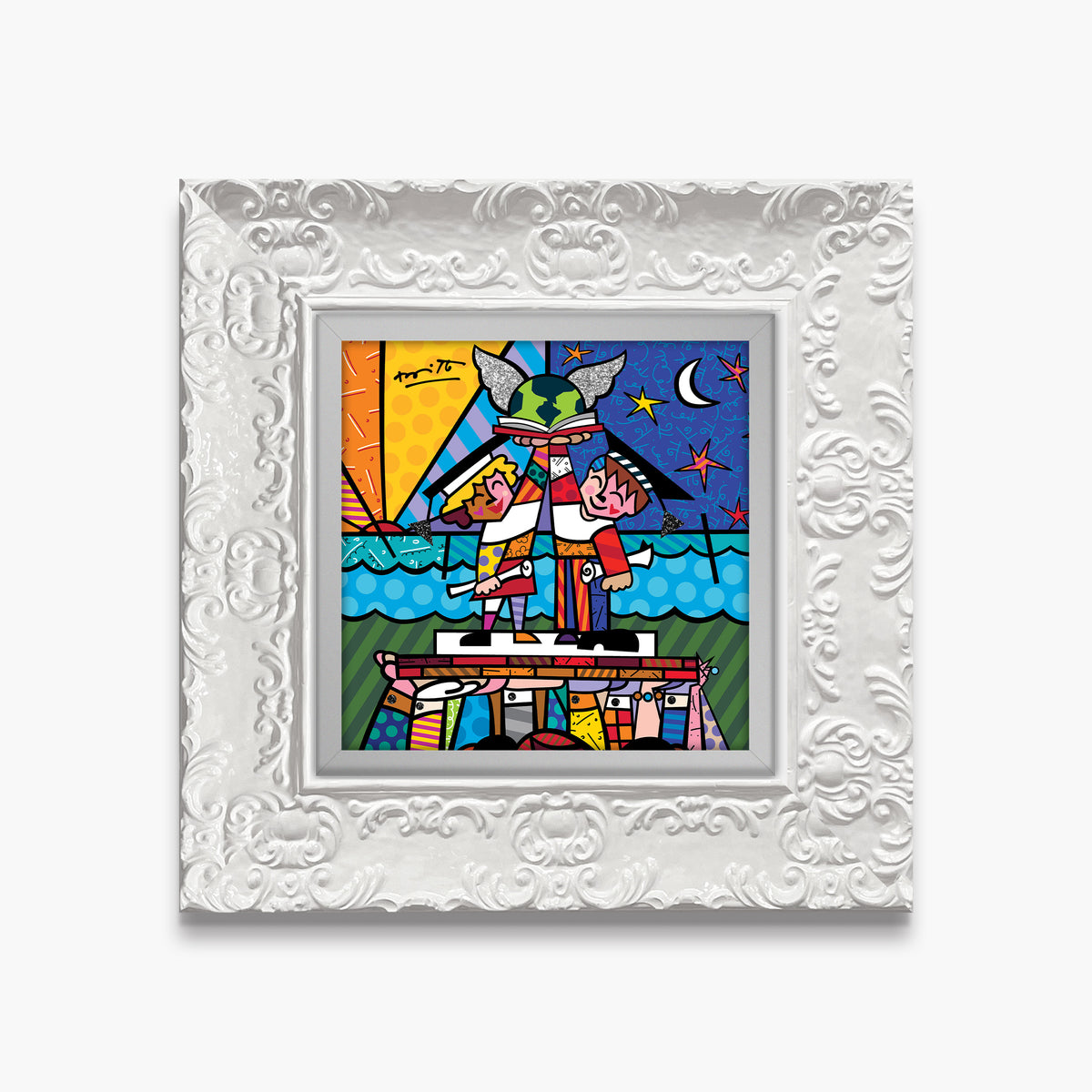 congratulations limited edition  artistic colorful design collectible