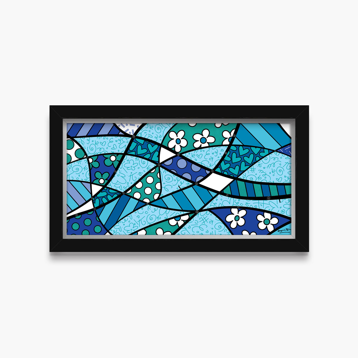 calm limited edition print  artistic colorful design collectible