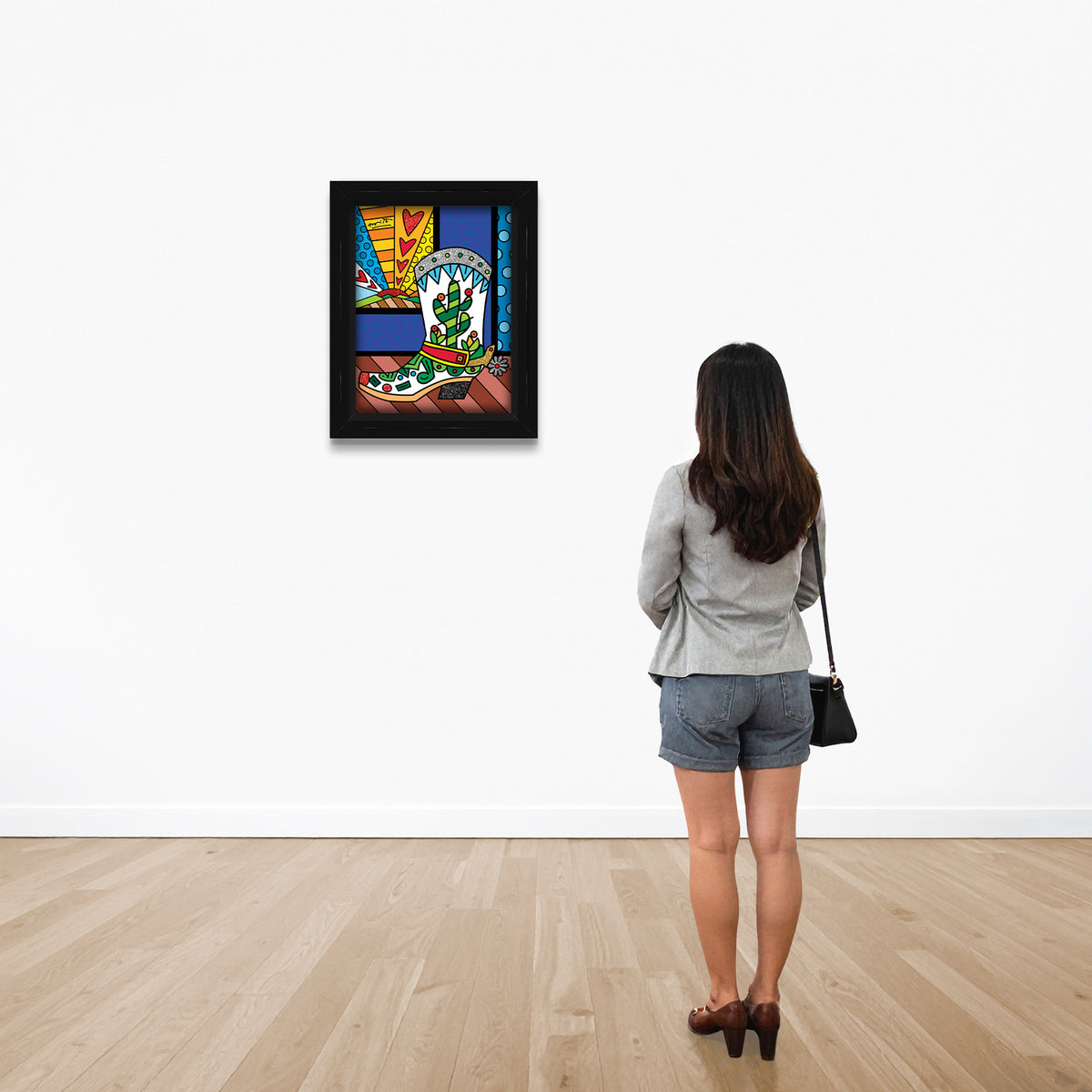 western limited edition print  colorful decorative collectible gift idea