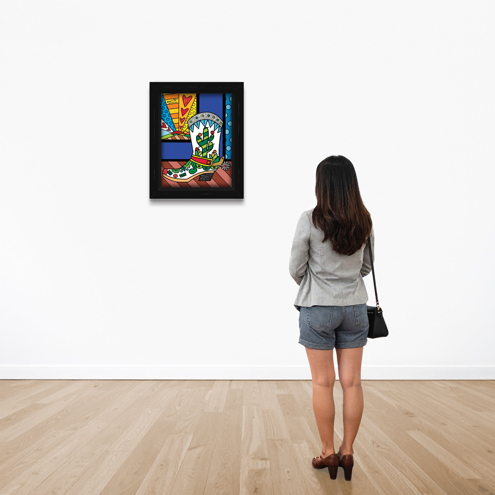 western limited edition print  colorful decorative collectible gift idea