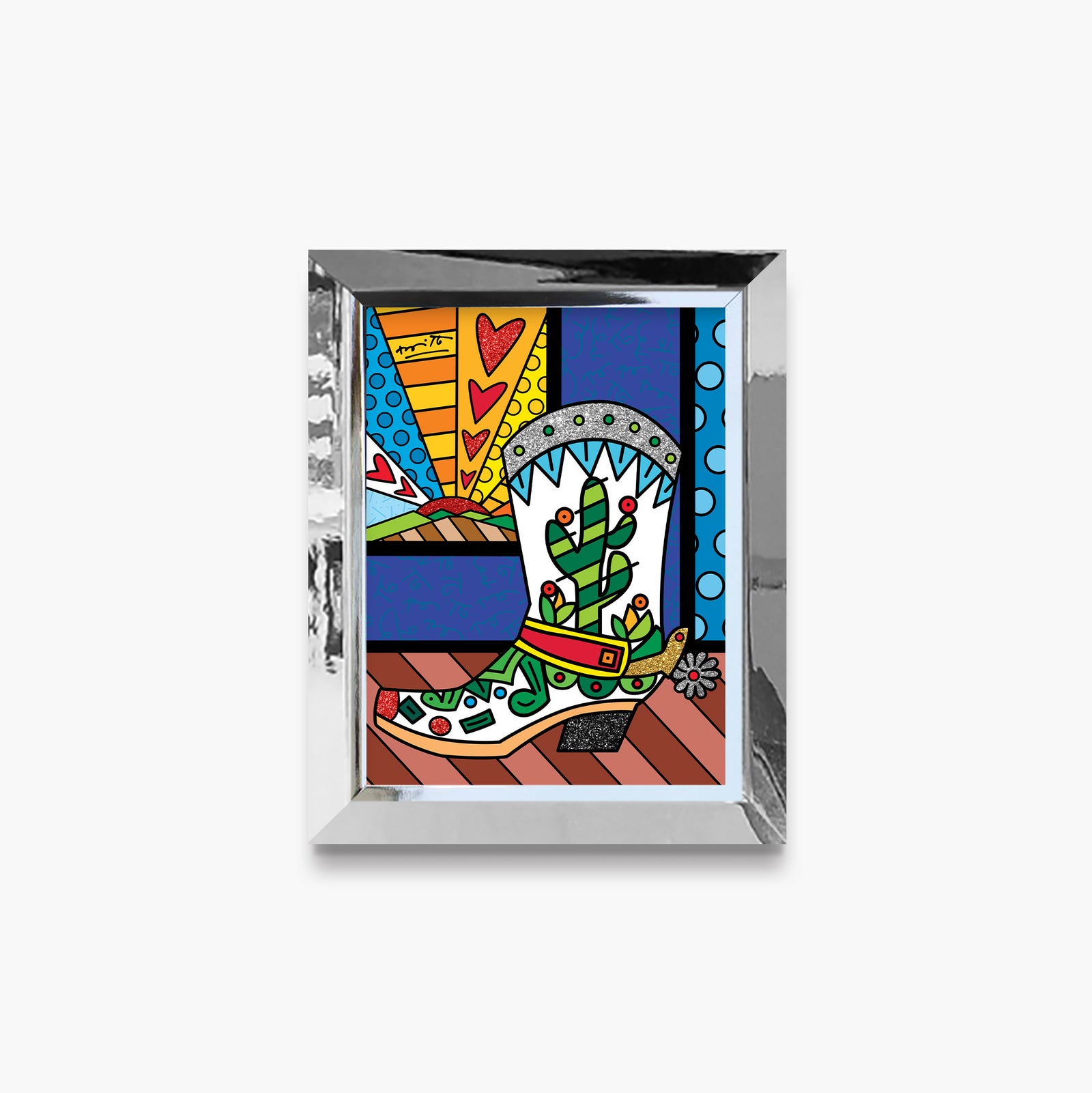 western limited edition print  colorful decorative collectible gift idea