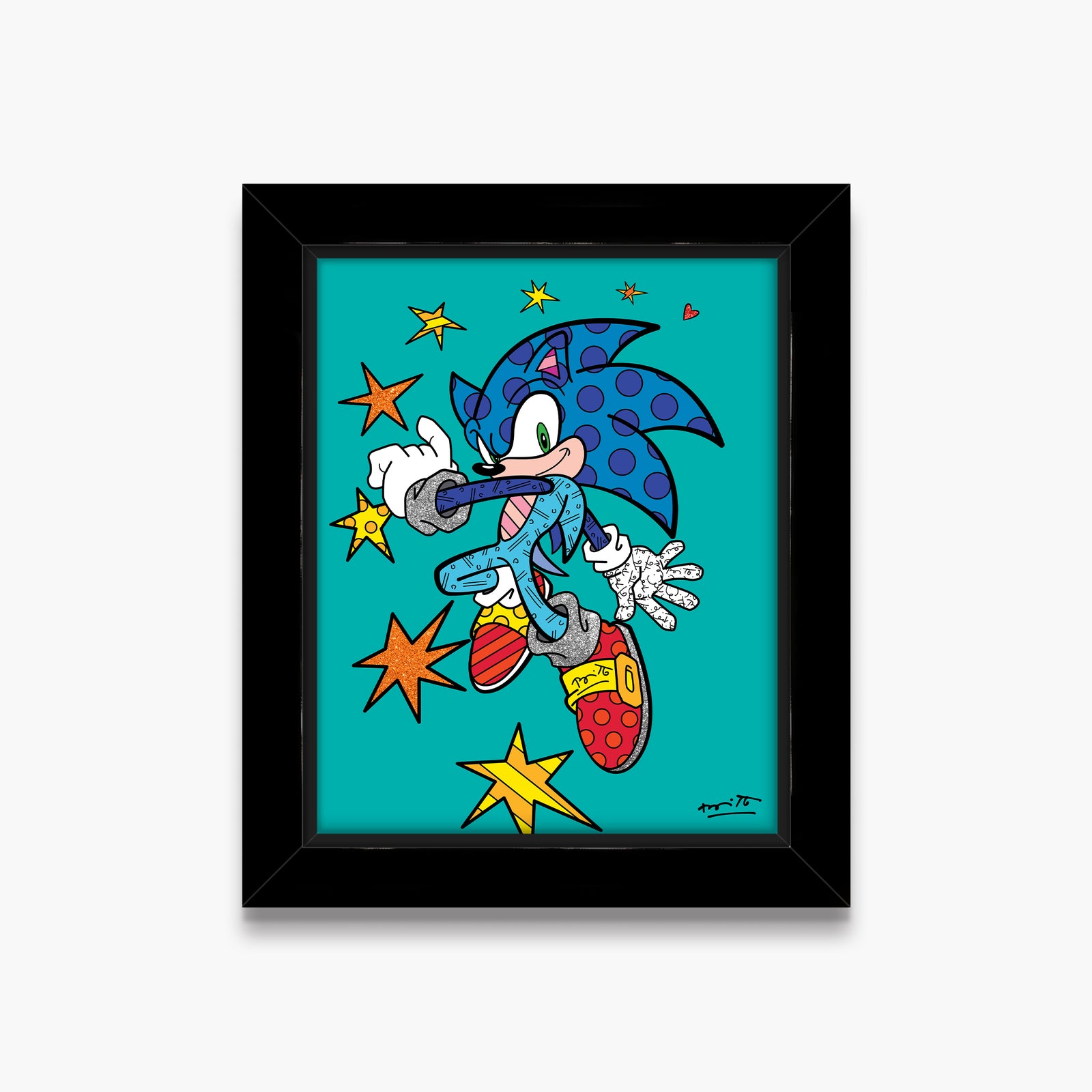 Sonic Spring Jump - Sega By Britto - Limited Edition Print