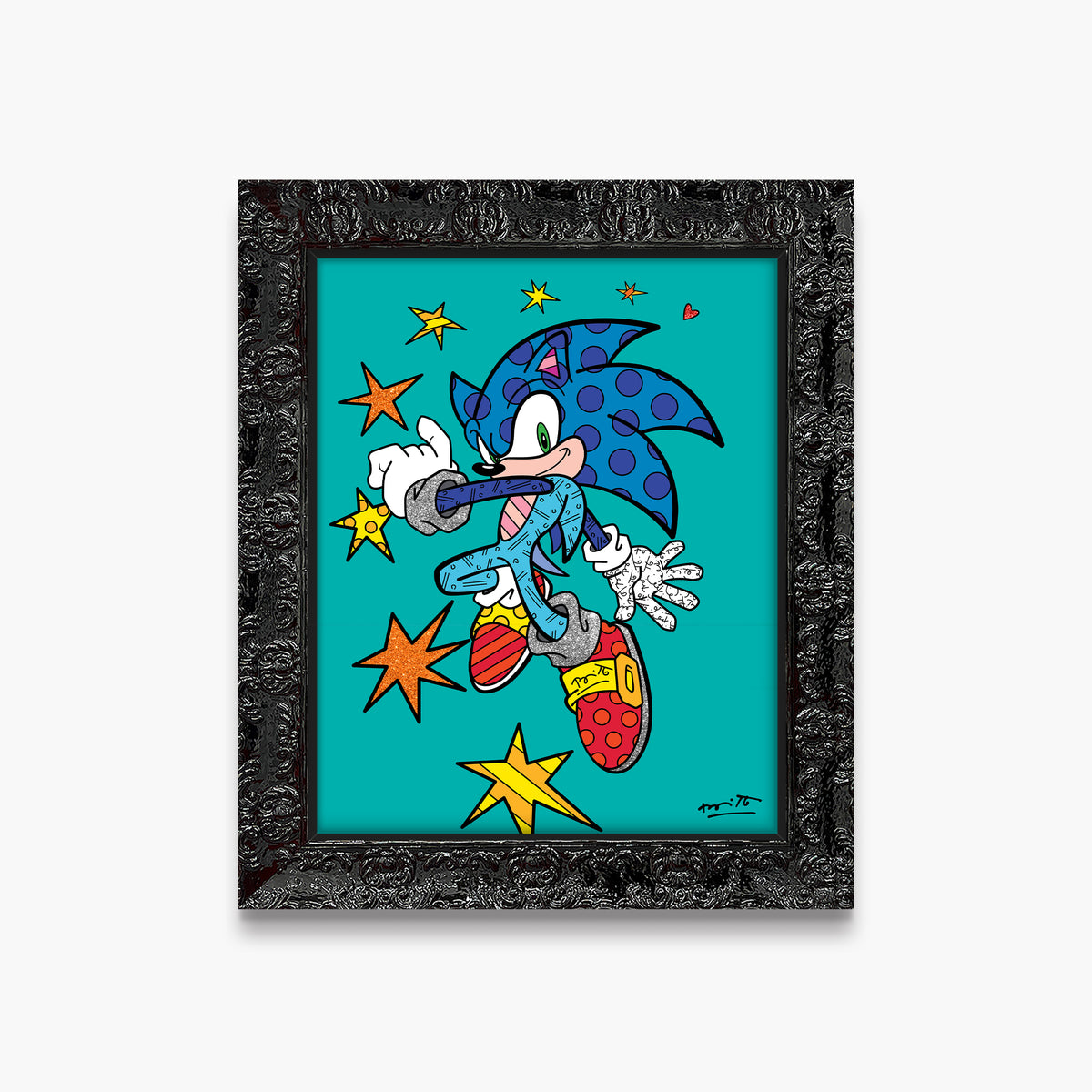 Sonic Spring Jump - Sega By Britto - Limited Edition Print