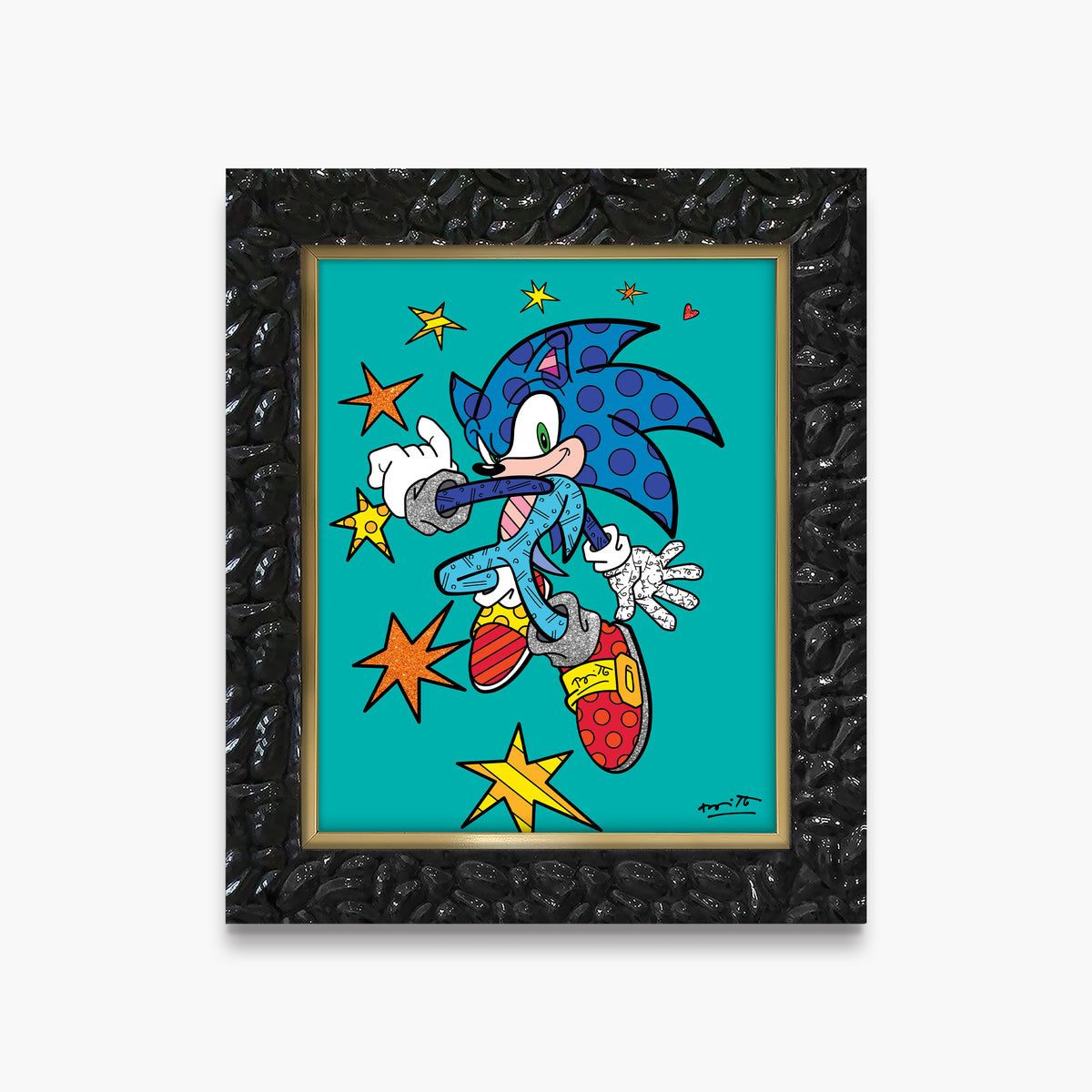 Sonic Spring Jump - Sega By Britto - Limited Edition Print