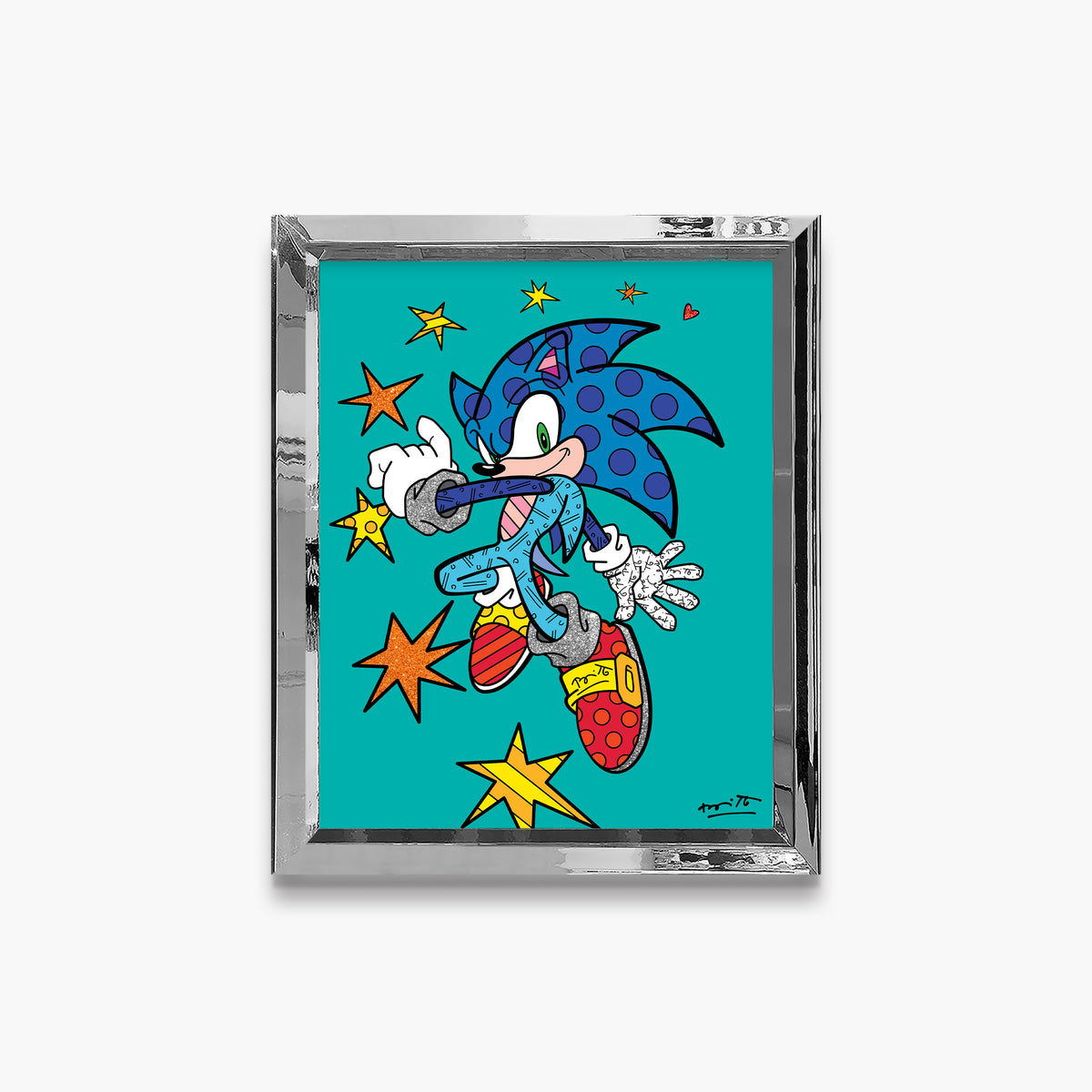 Sonic Spring Jump - Sega By Britto - Limited Edition Print