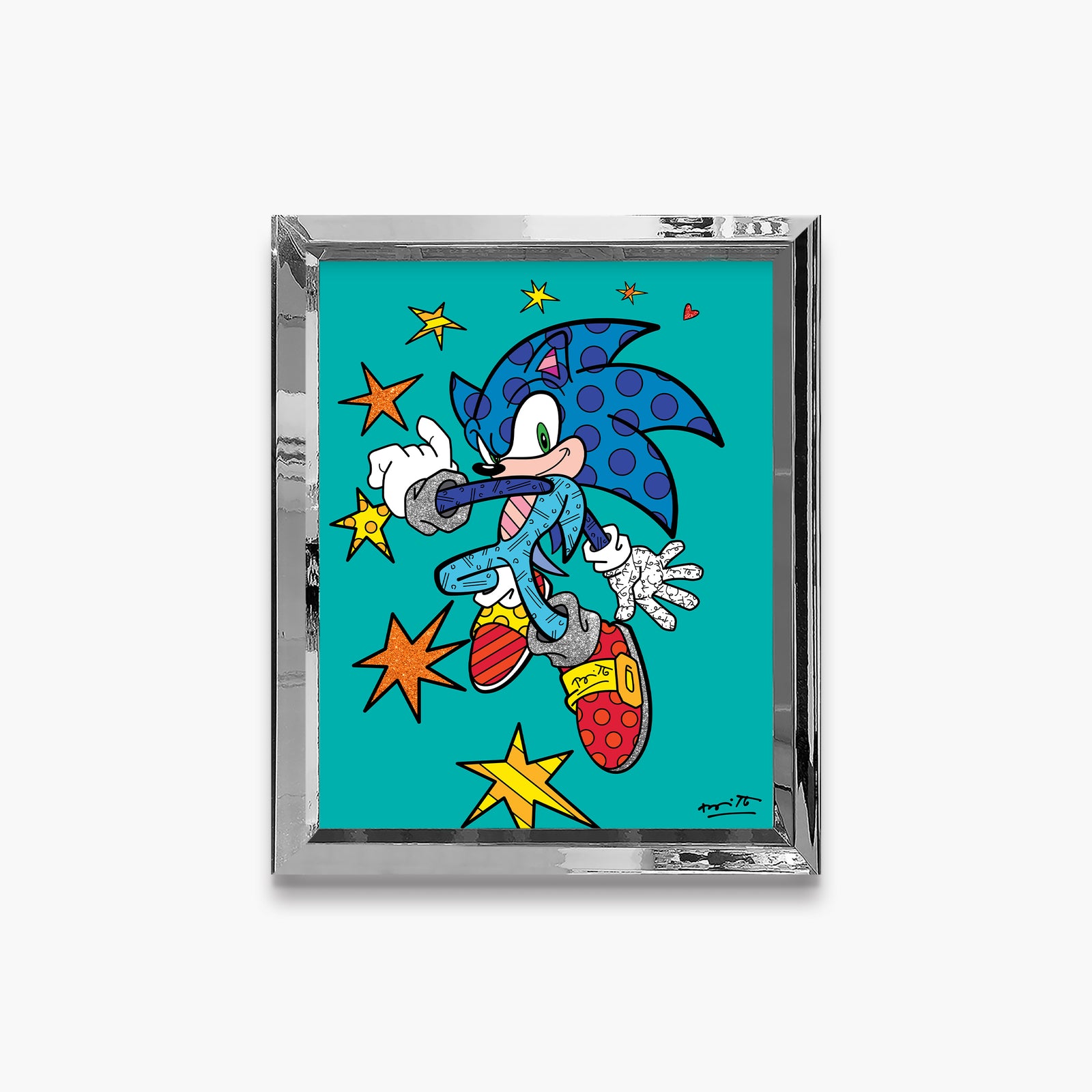 Sonic Spring Jump - Sega By Britto - Limited Edition Print