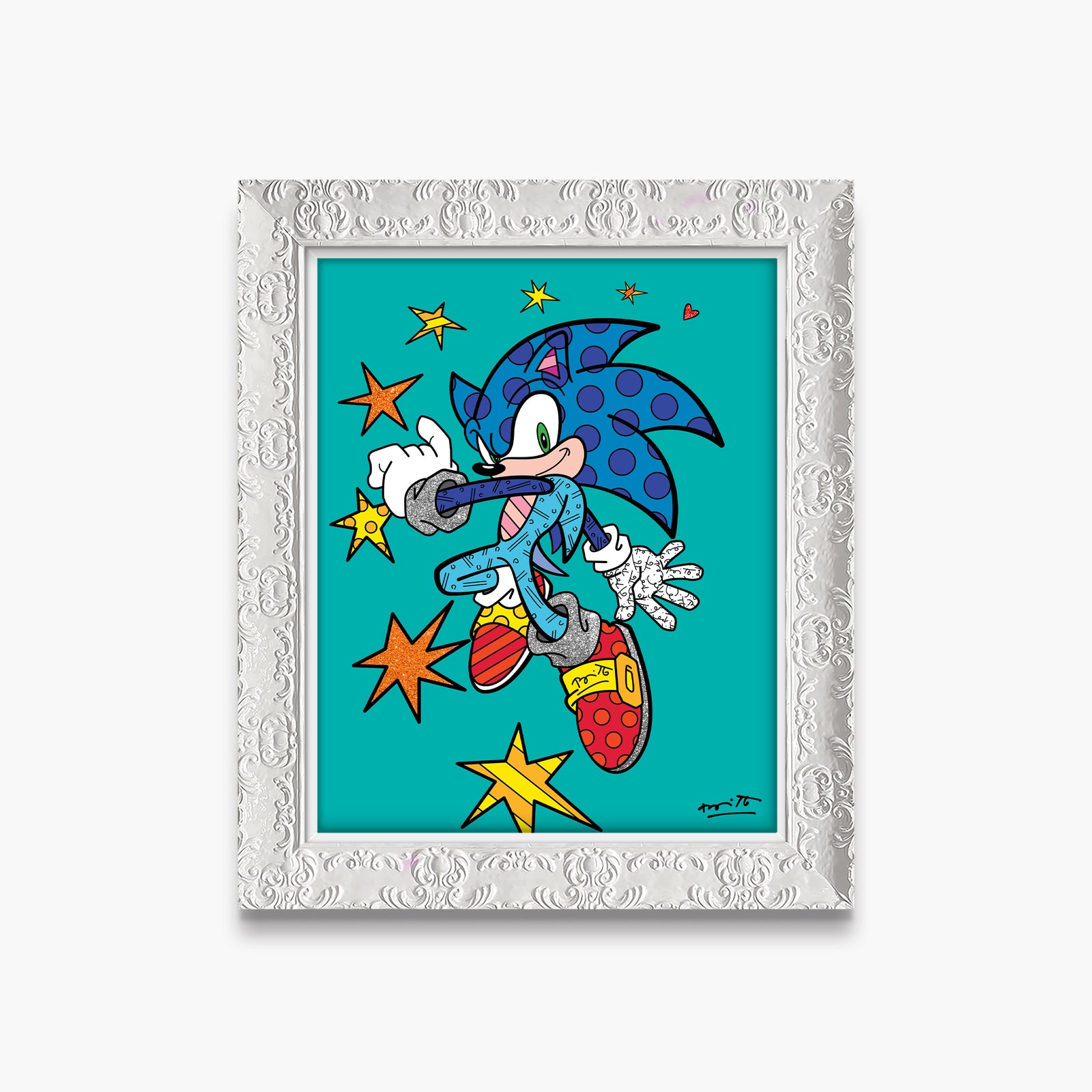Sonic Spring Jump - Sega By Britto - Limited Edition Print