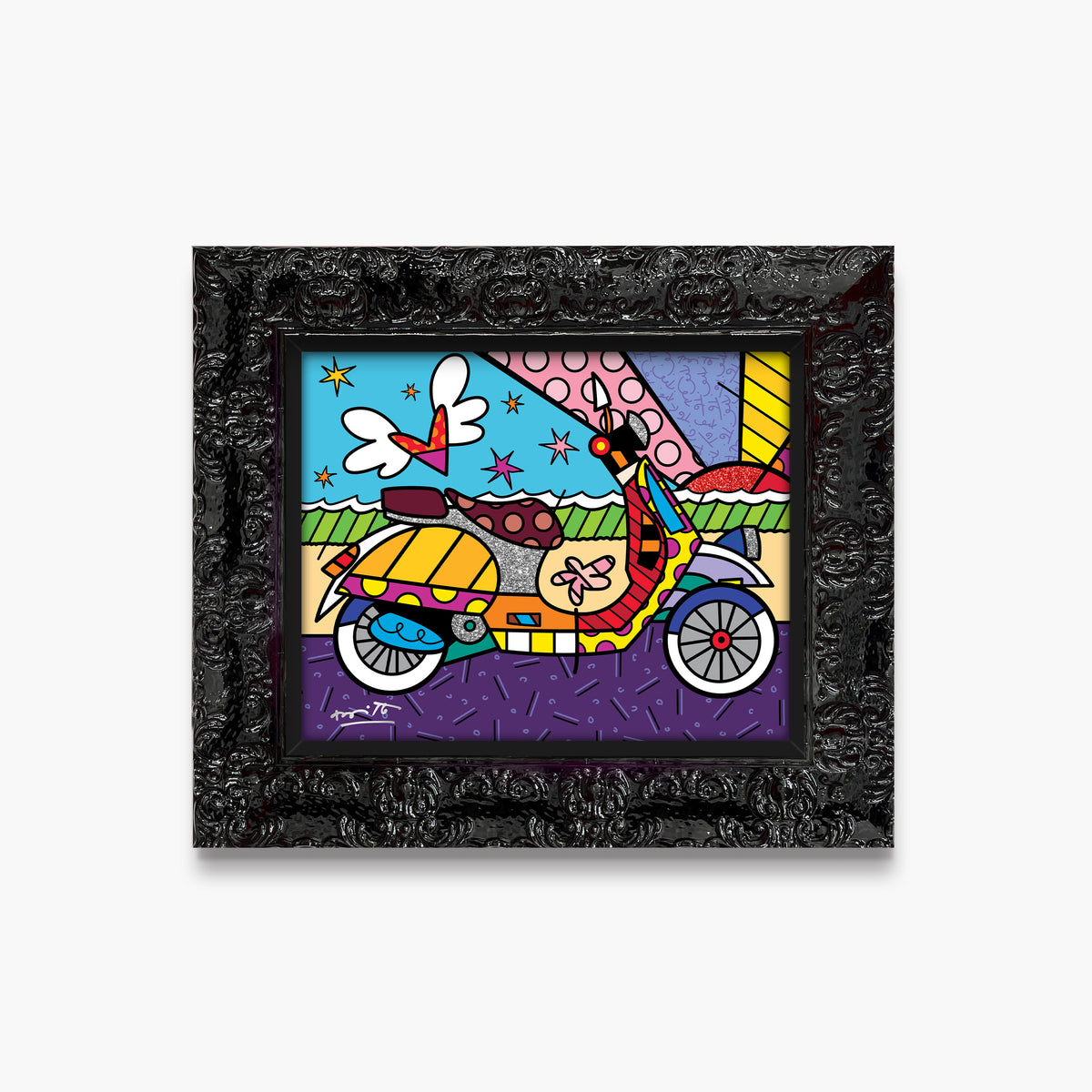 modern pop art milano limited edition print  vibrant home decor