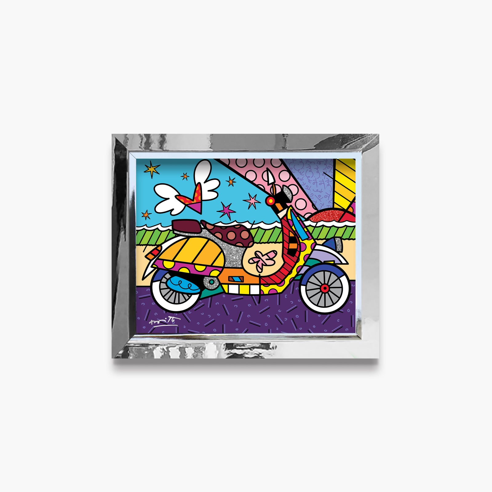 milano limited edition print  artistic colorful design collectible