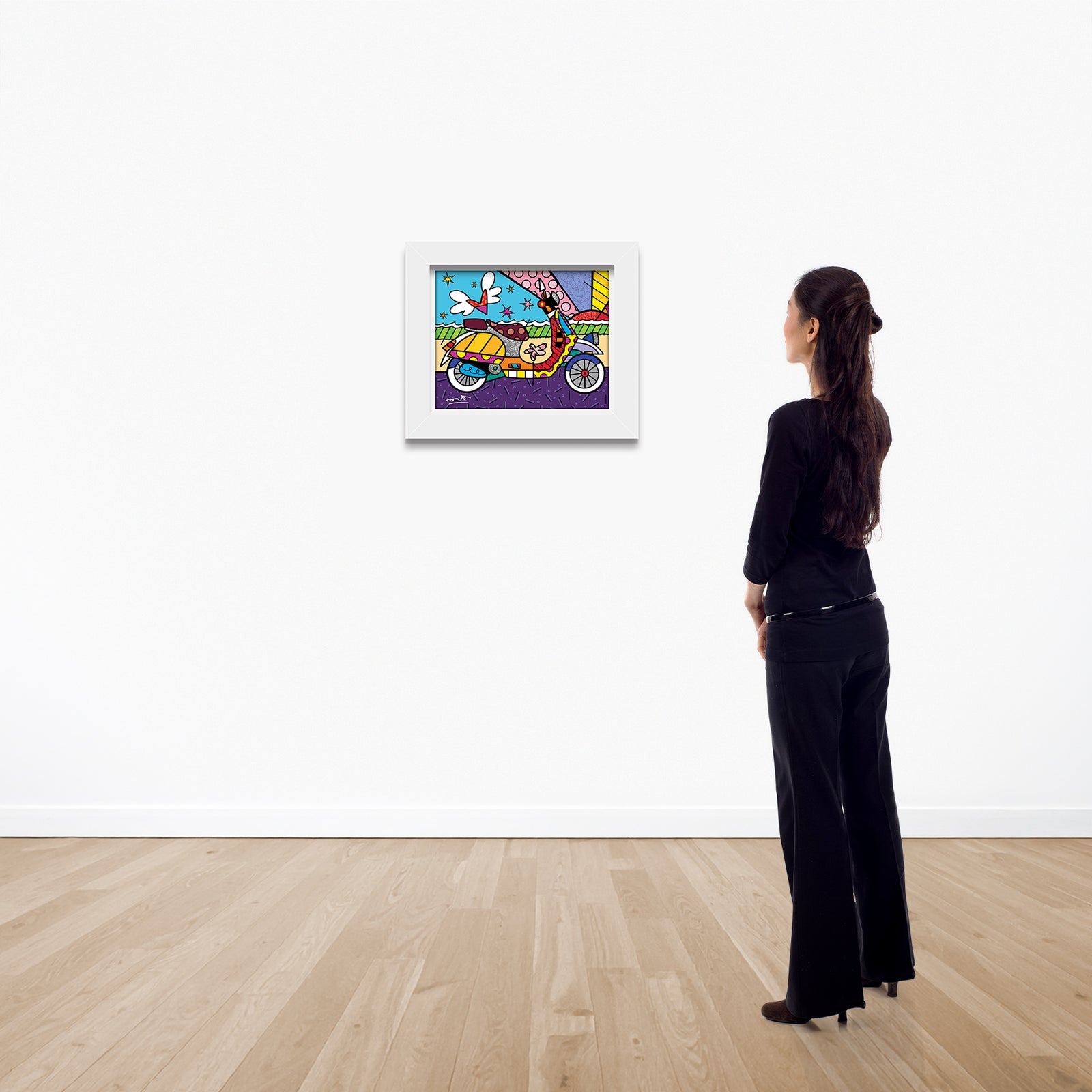 modern pop art milano limited edition print  vibrant home decor