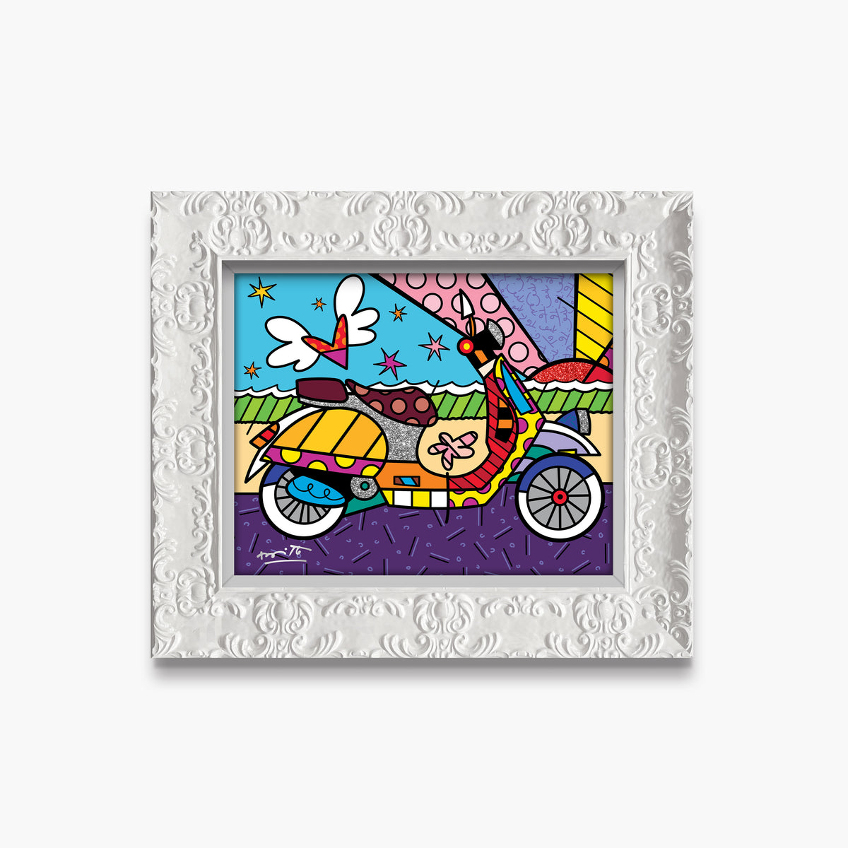 modern pop art milano limited edition print  vibrant home decor