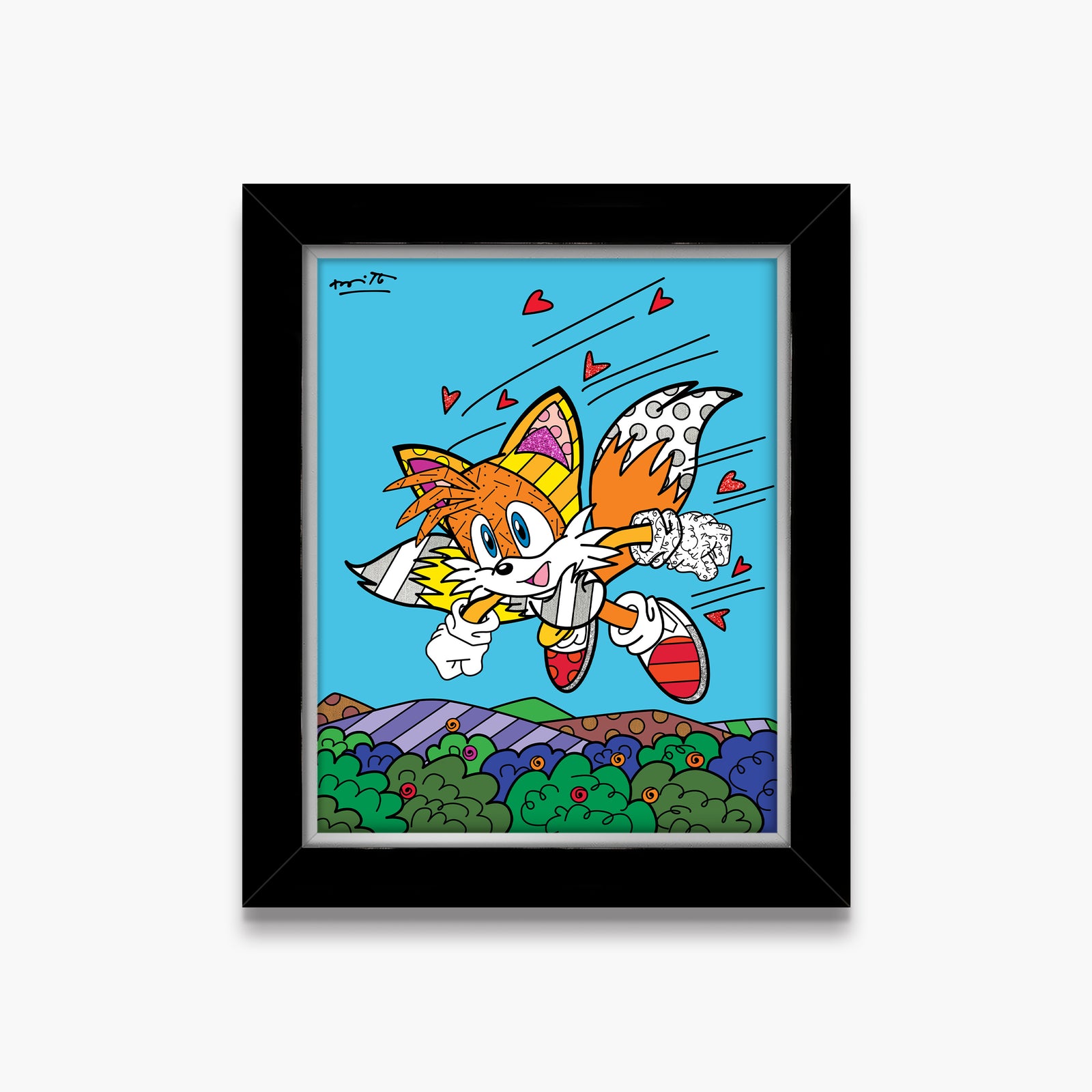tails sky patrol sega by  artistic colorful design collectible