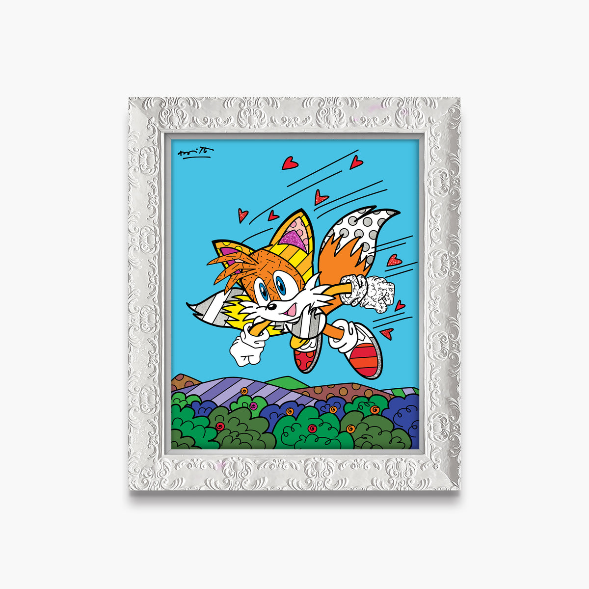 tails sky patrol sega by  artistic colorful design collectible