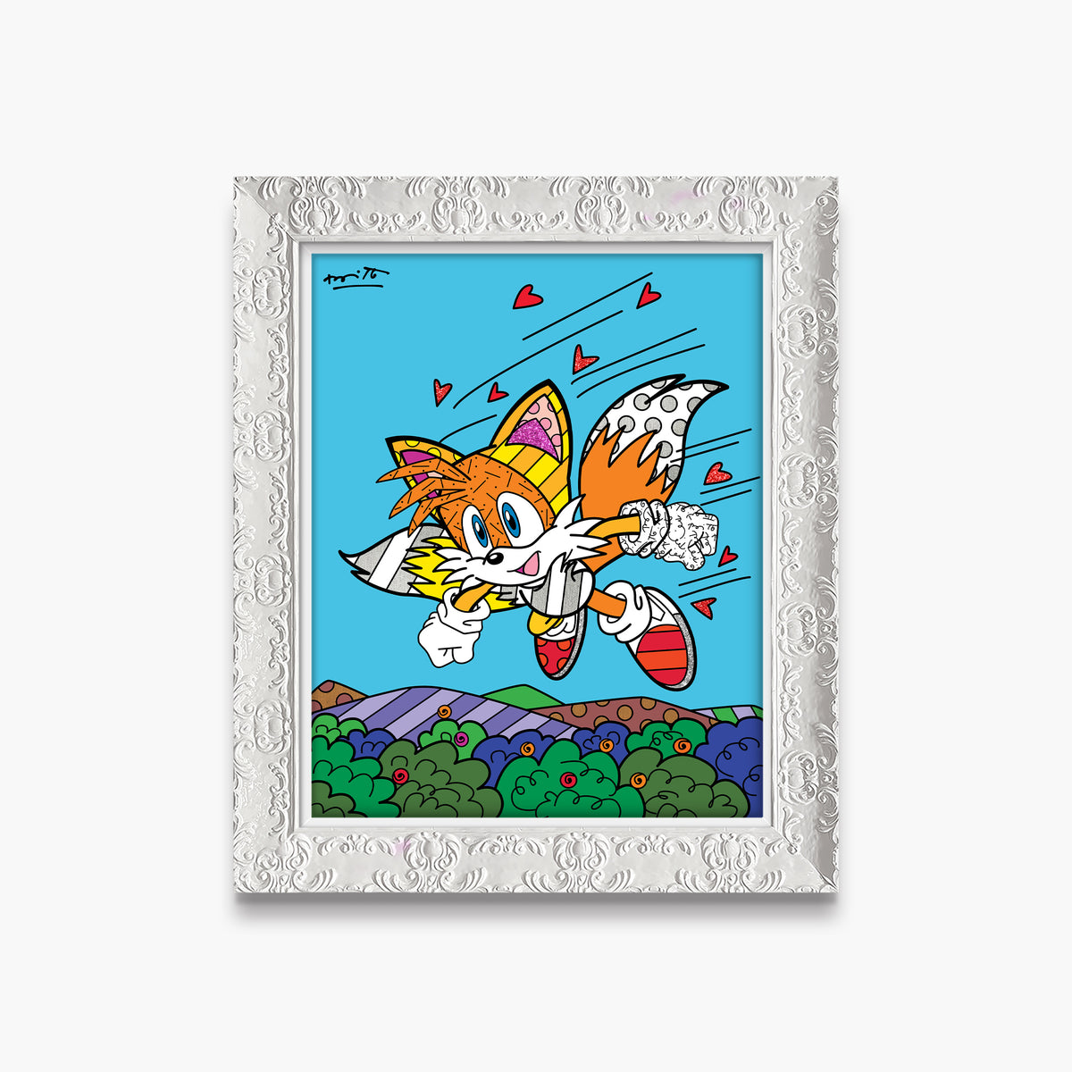 modern pop art tails sky patrol sega by  vibrant home decor