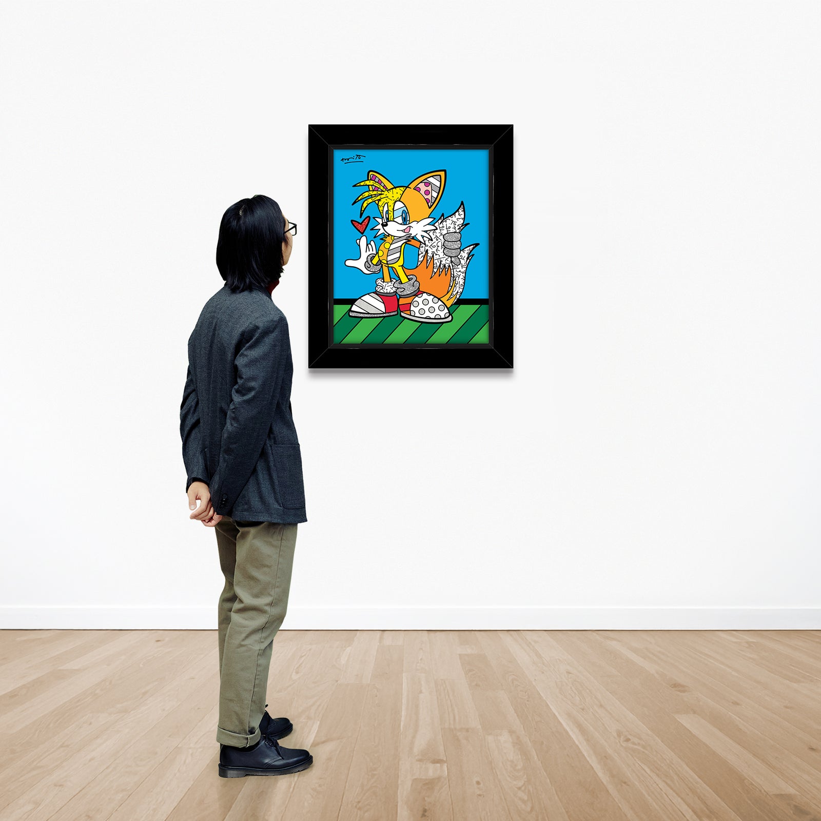 tails adventure sega by britto  colorful decorative collectible gift idea