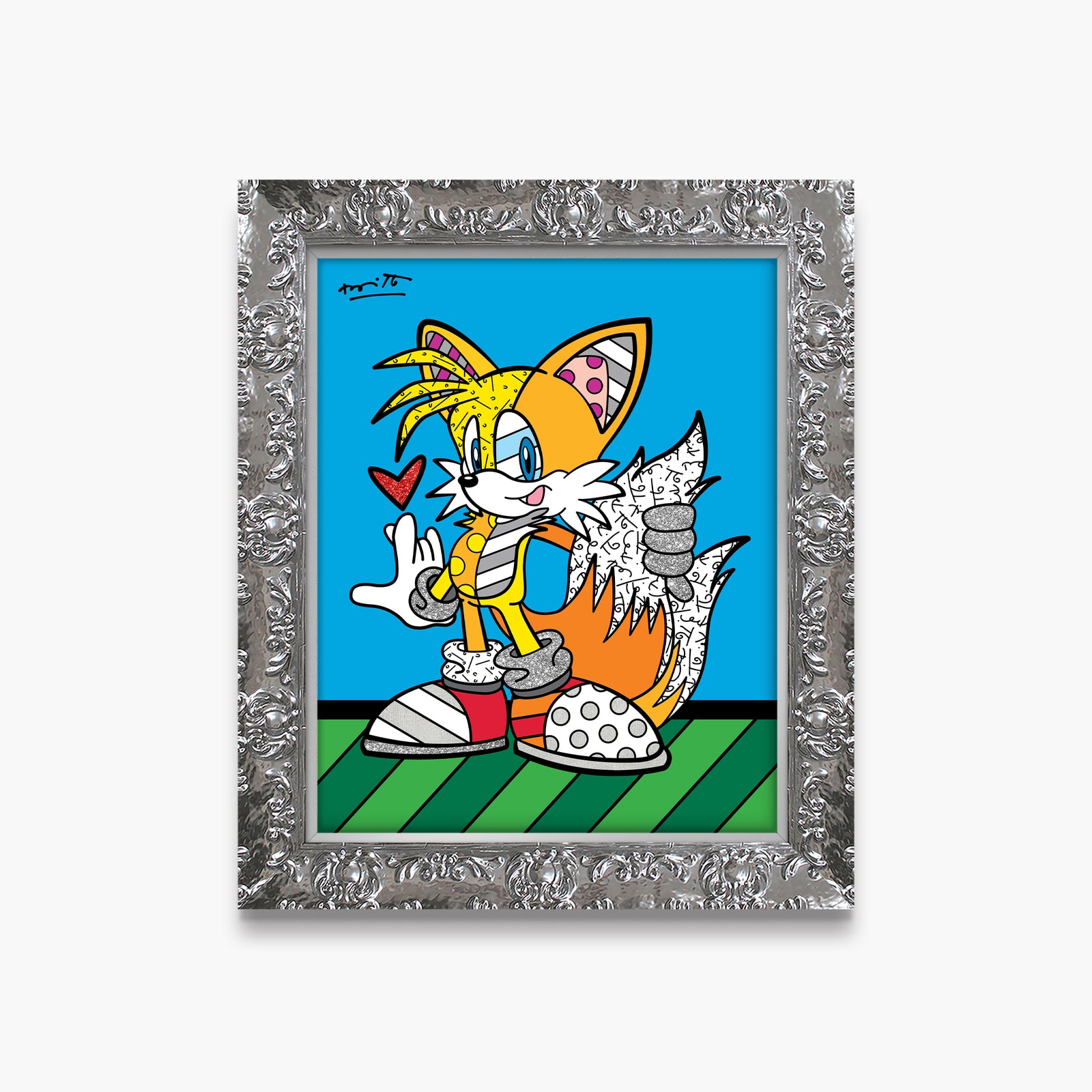 tails adventure sega by britto  colorful decorative collectible gift idea