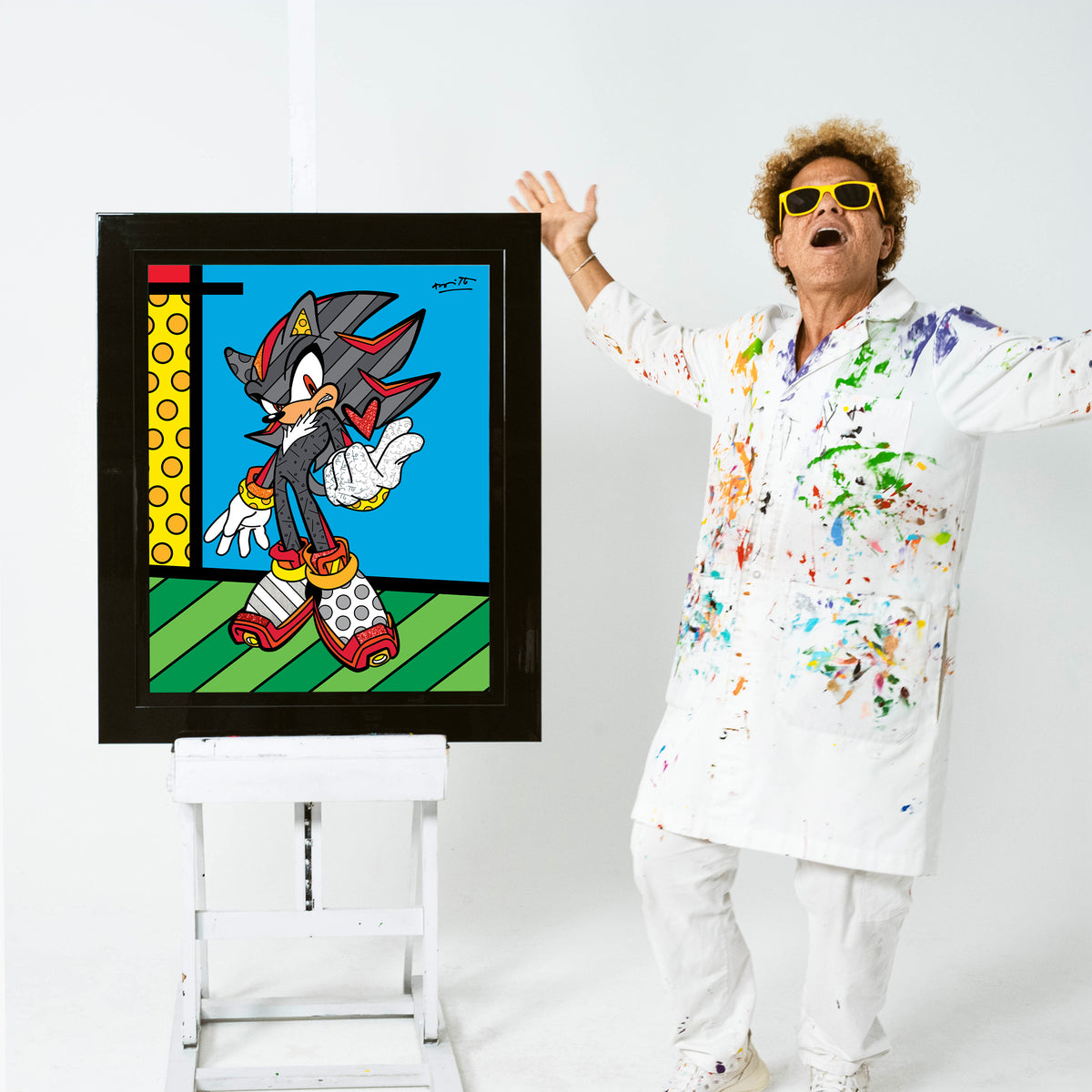 Shadow Snap - Sega By Britto - Limited Edition Print