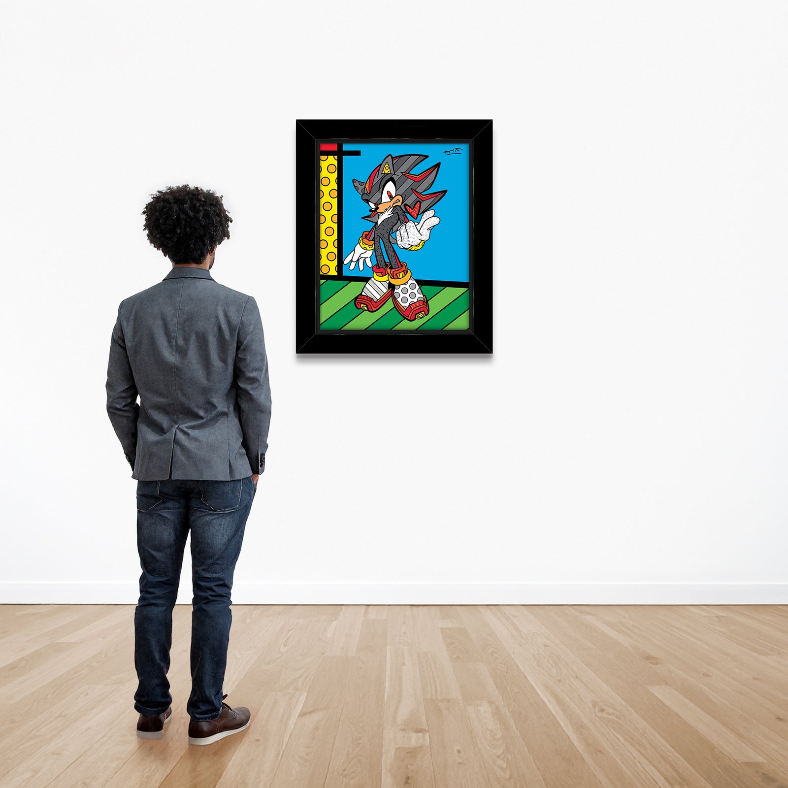 Romero Britto shadow snap sega by britto  colorful pop art design