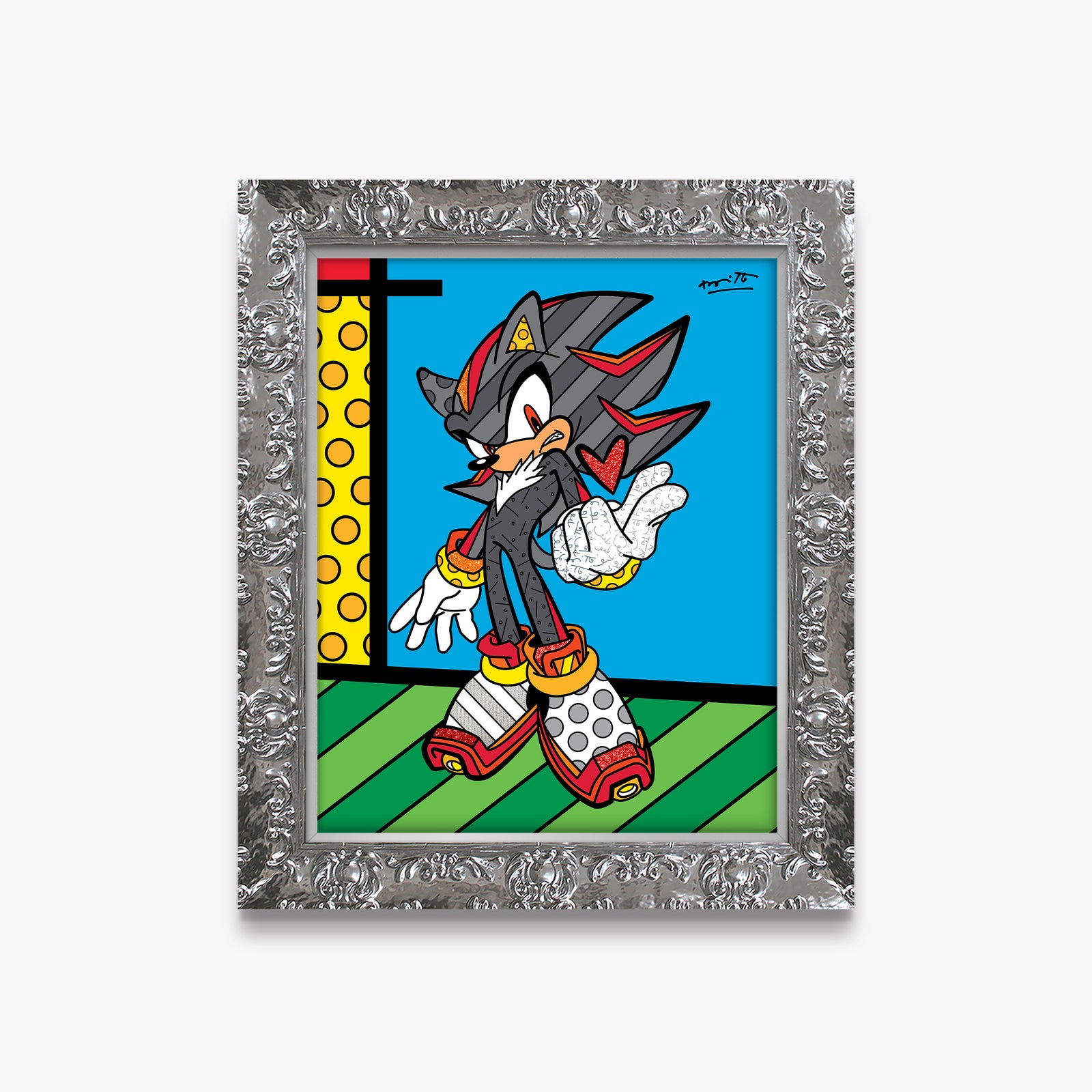 shadow snap sega by britto  colorful decorative collectible gift idea