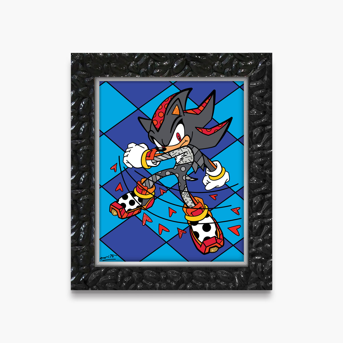 shadow burst sega by britto  colorful decorative collectible gift idea