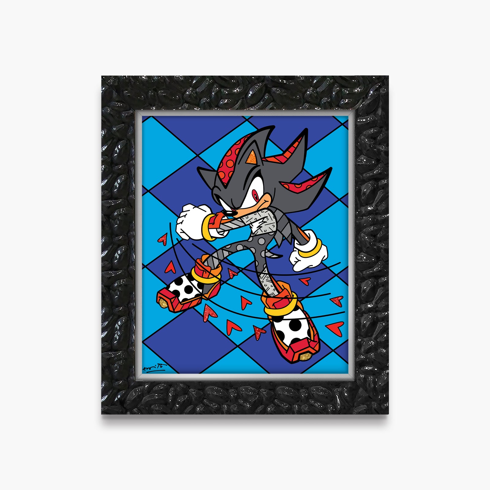 shadow burst sega by britto  colorful decorative collectible gift idea