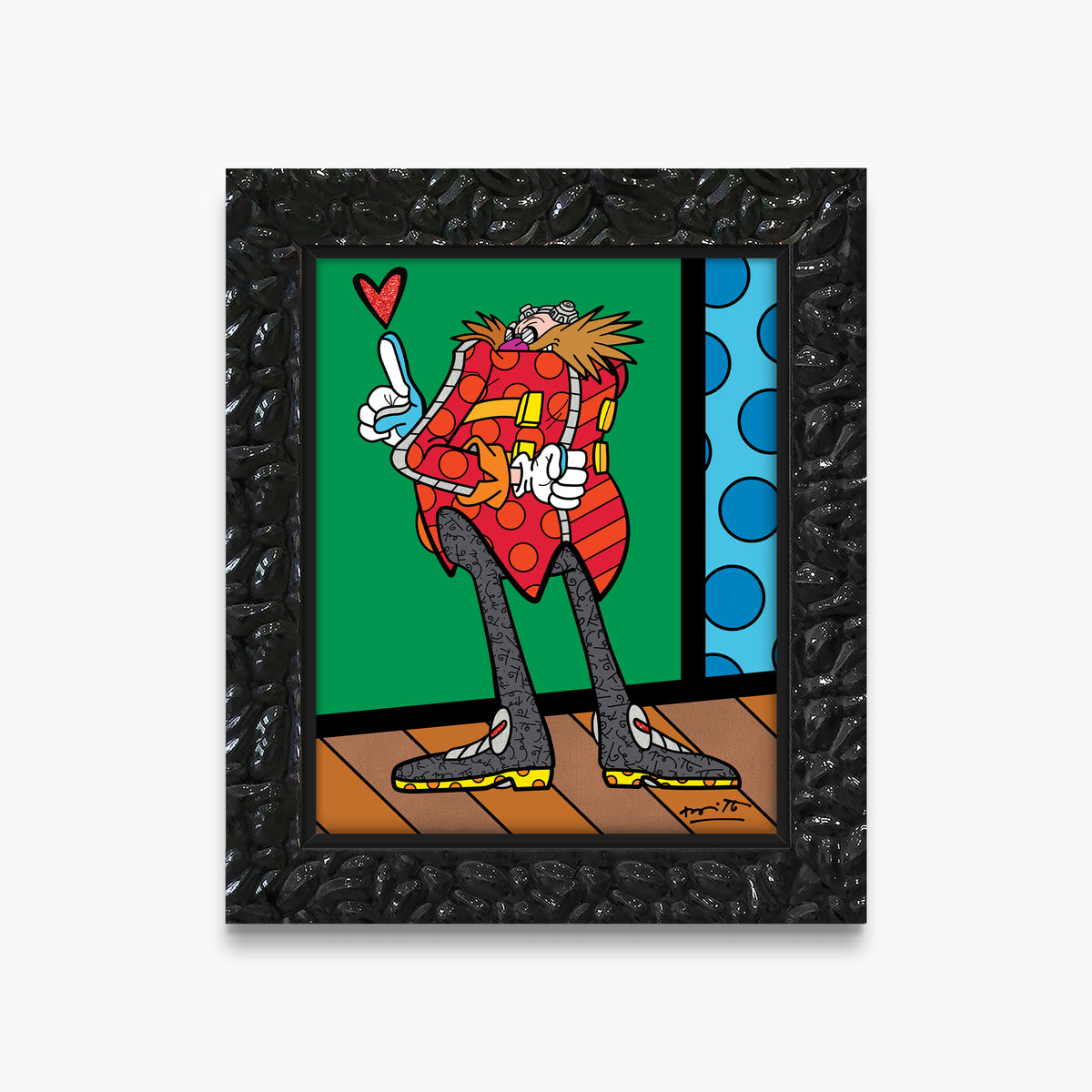 dr eggmans plan sega by  artistic colorful design collectible