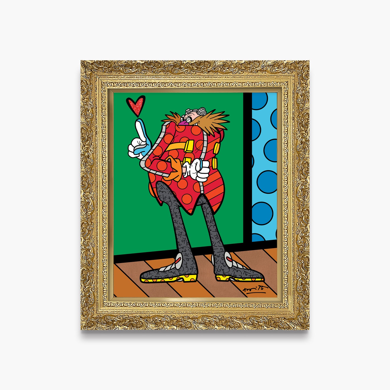 modern pop art dr eggmans plan sega by  vibrant home decor