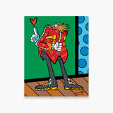 Dr. Eggman's Plan - Sega By Britto - Limited Edition Print