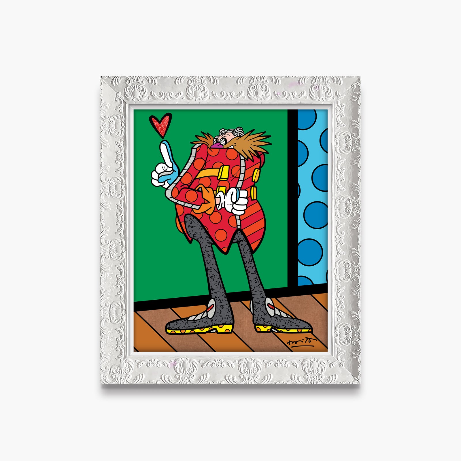 modern pop art dr eggmans plan sega by  vibrant home decor