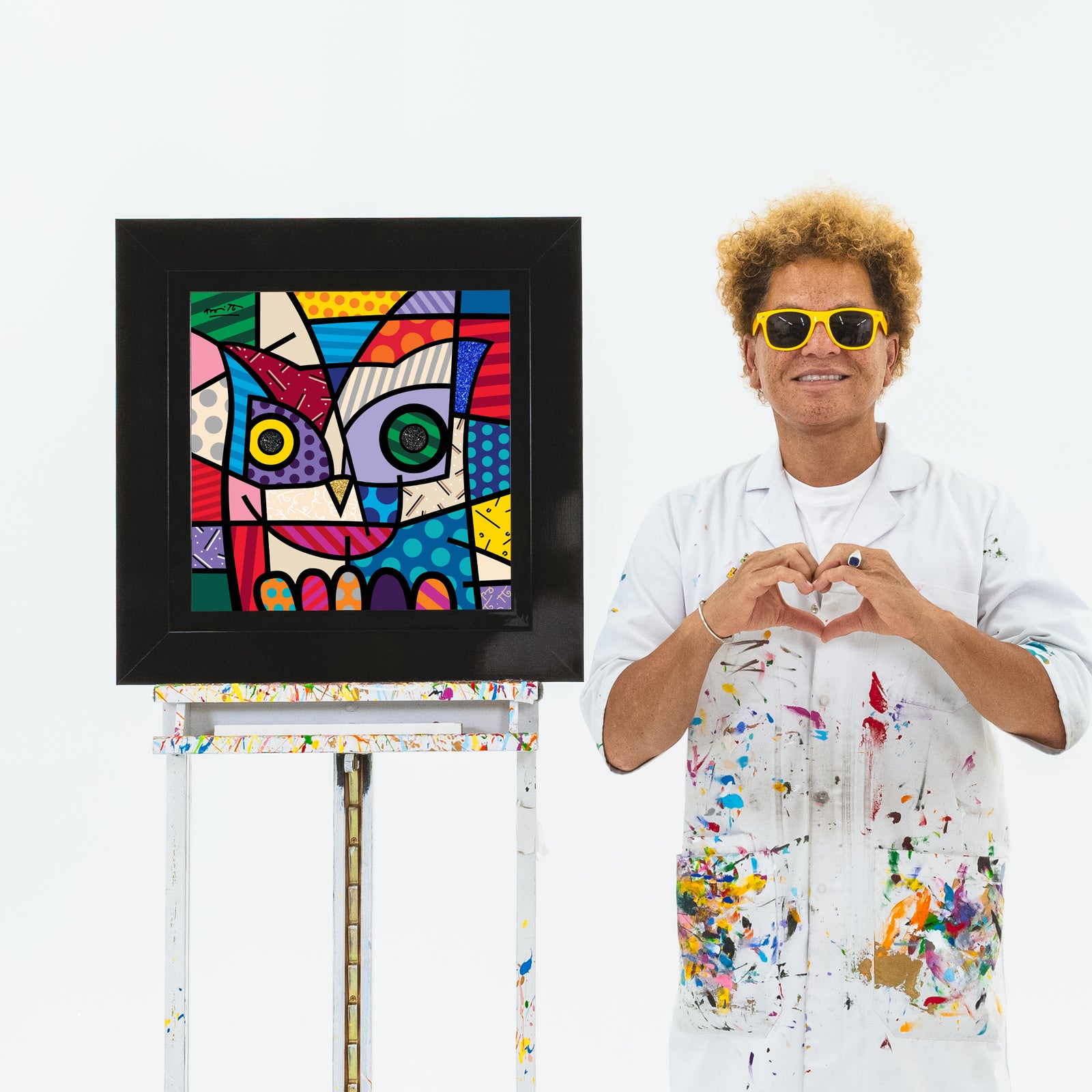 The Britto Owl - Limited Edition Print