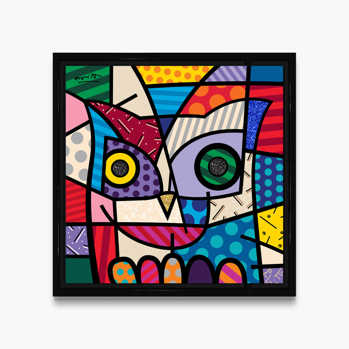 The Britto Owl - Limited Edition Print