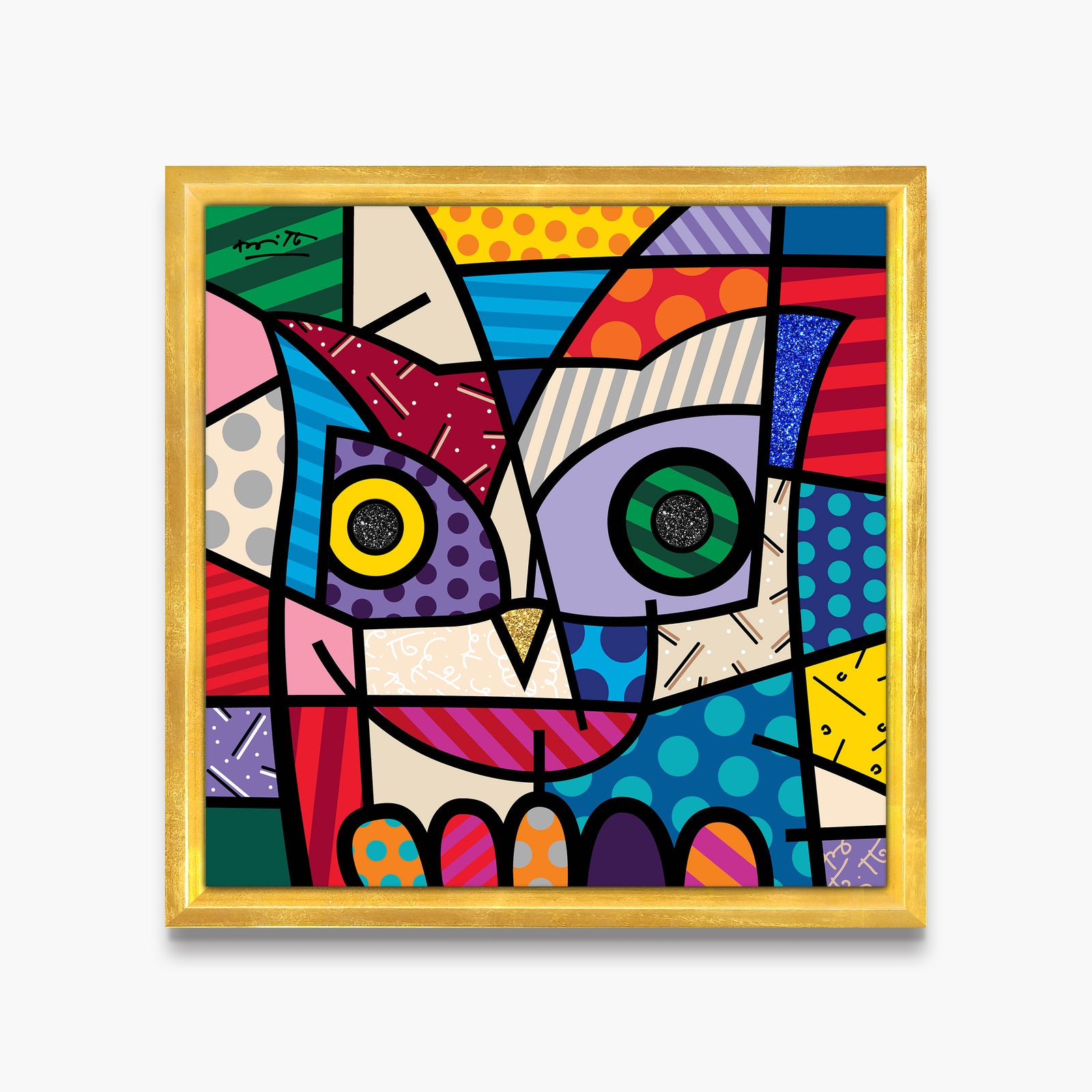 The Britto Owl - Limited Edition Print