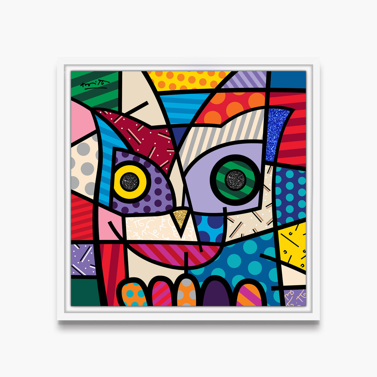 The Britto Owl - Limited Edition Print