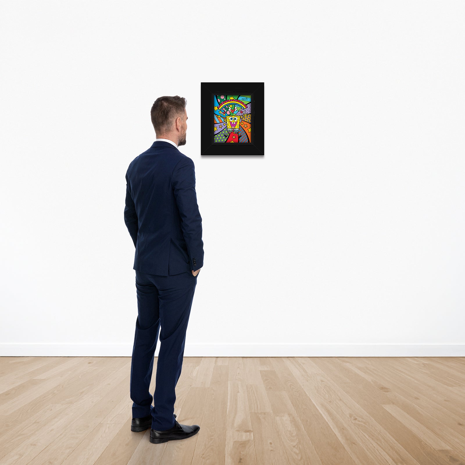 Best Day Ever - Spongebob By Britto - Limited Edition Print