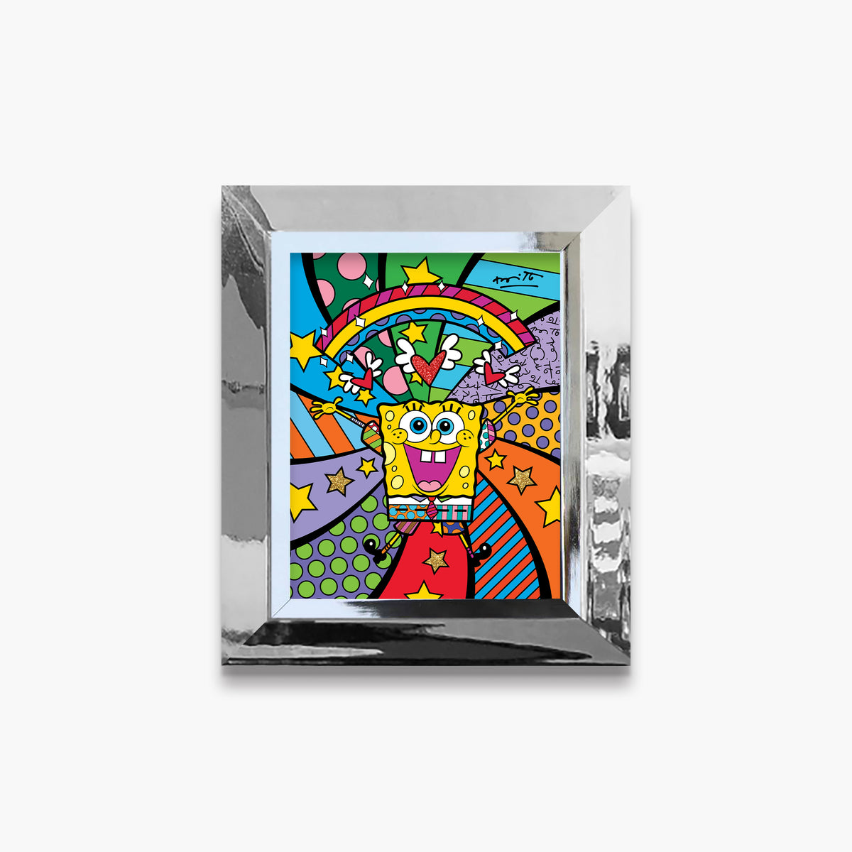 Best Day Ever - Spongebob By Britto - Limited Edition Print