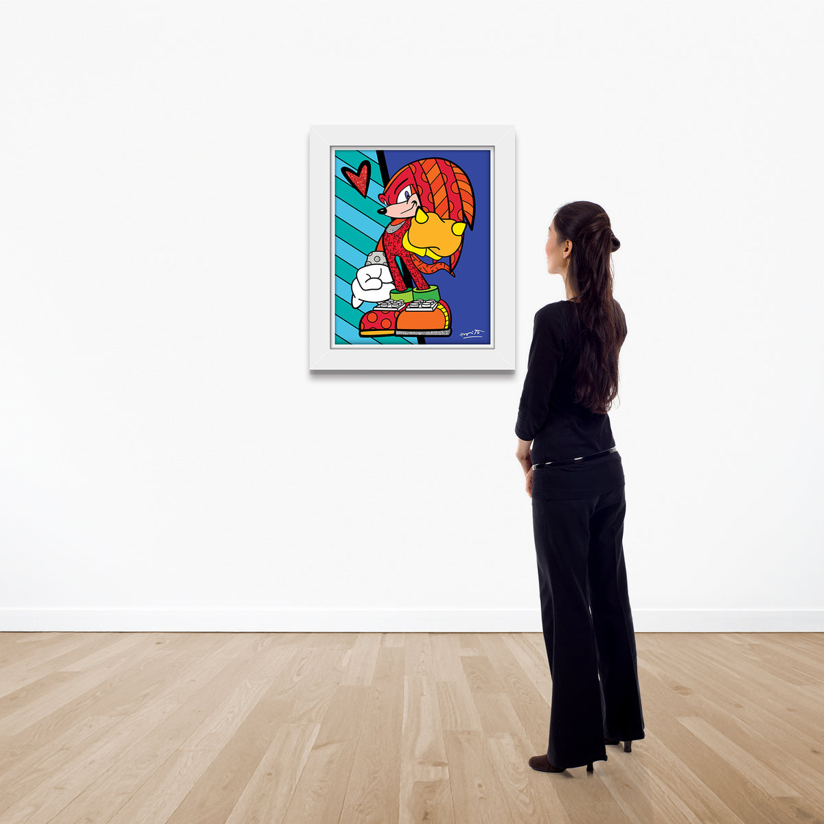 Knuckles Hammer Punch - Sega By Britto - Limited Edition Print