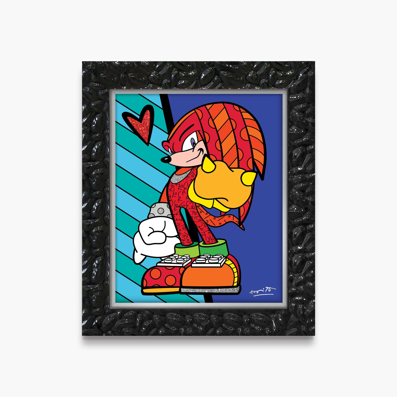 Knuckles Hammer Punch - Sega By Britto - Limited Edition Print