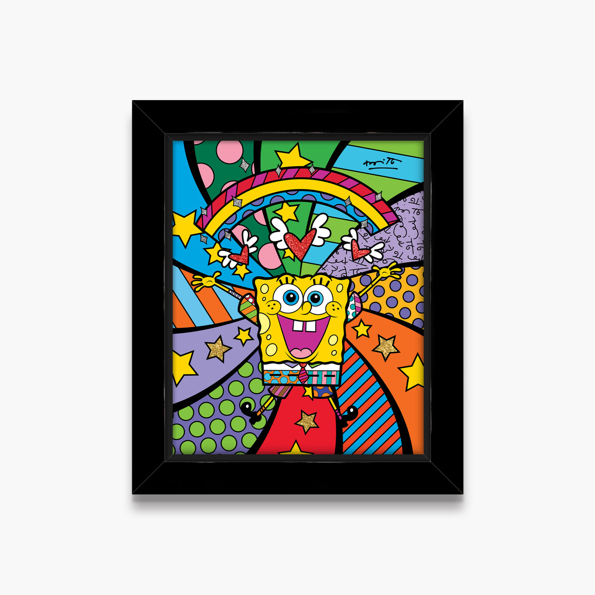 Happy Day - Spongebob By Britto - Limited Edition Print