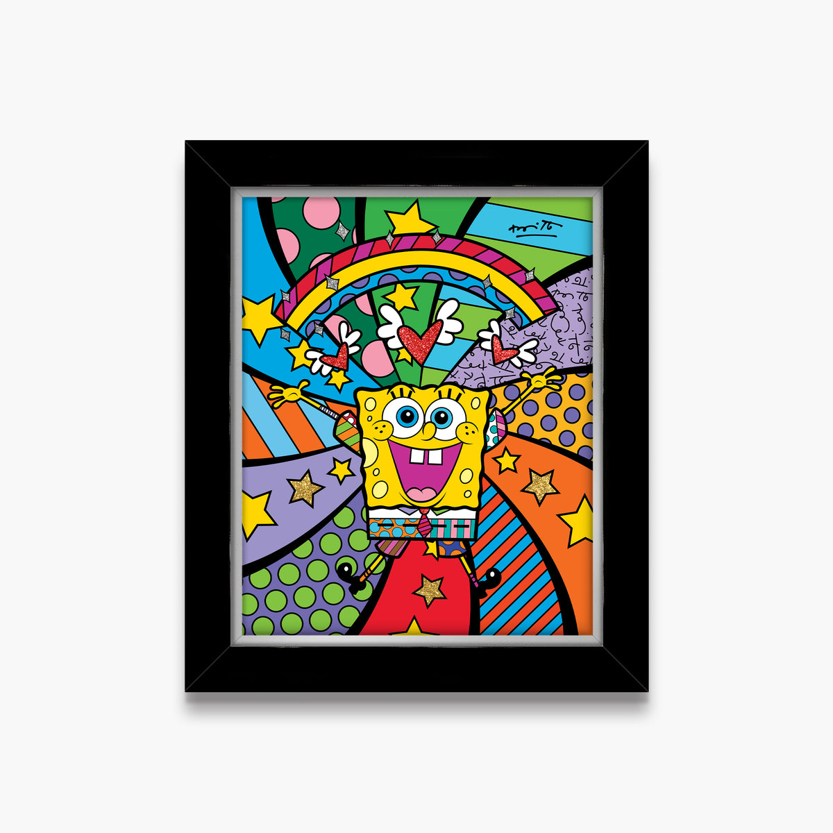 Happy Day - Spongebob By Britto - Limited Edition Print