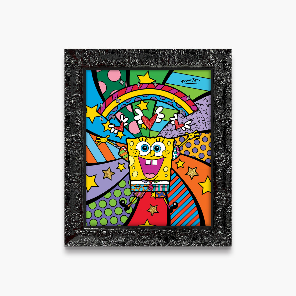 Happy Day - Spongebob By Britto - Limited Edition Print