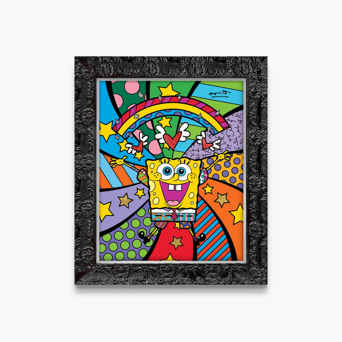 Happy Day - Spongebob By Britto - Limited Edition Print