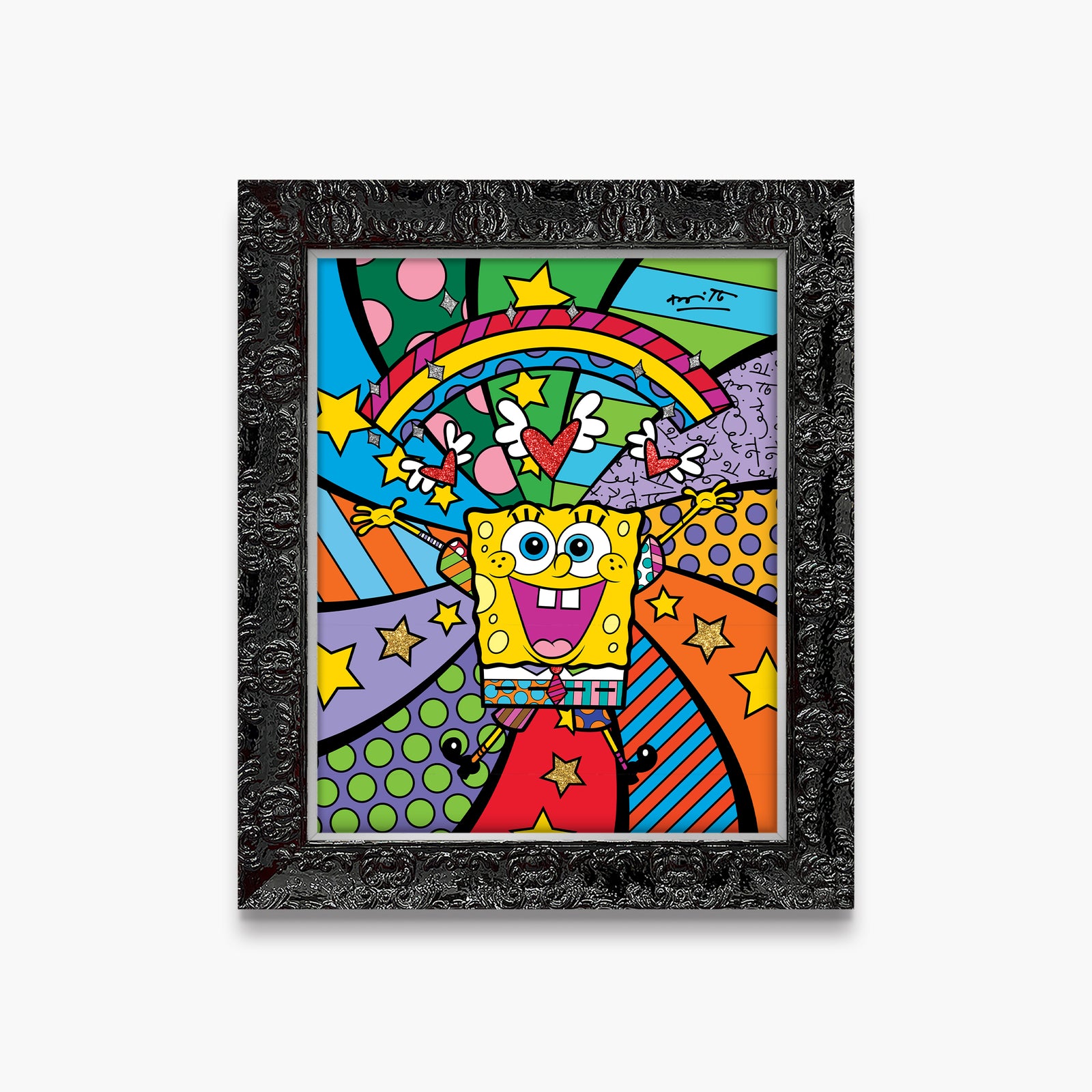 Happy Day - Spongebob By Britto - Limited Edition Print
