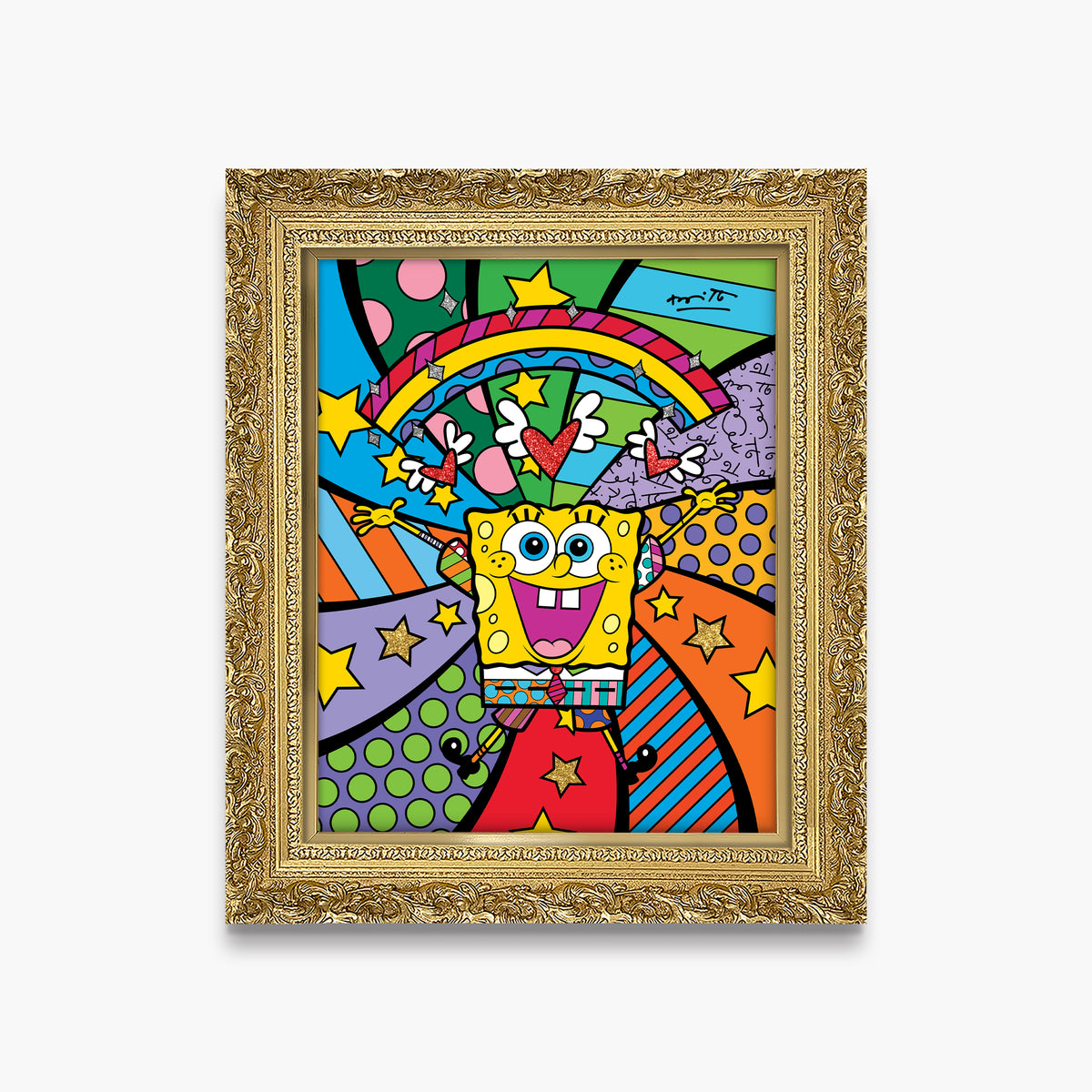 Happy Day - Spongebob By Britto - Limited Edition Print
