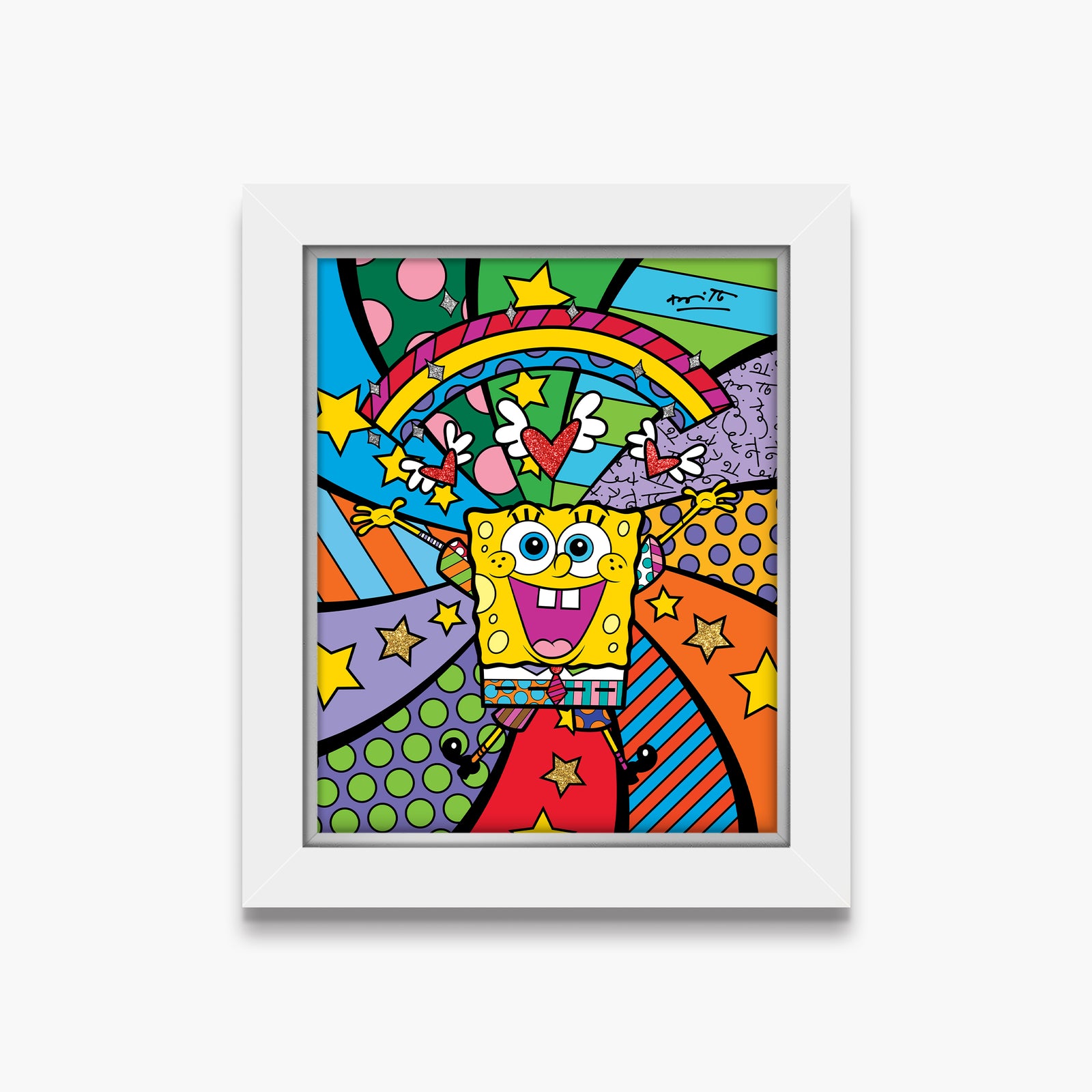 Happy Day - Spongebob By Britto - Limited Edition Print