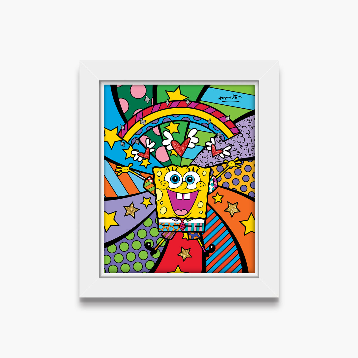 Happy Day - Spongebob By Britto - Limited Edition Print