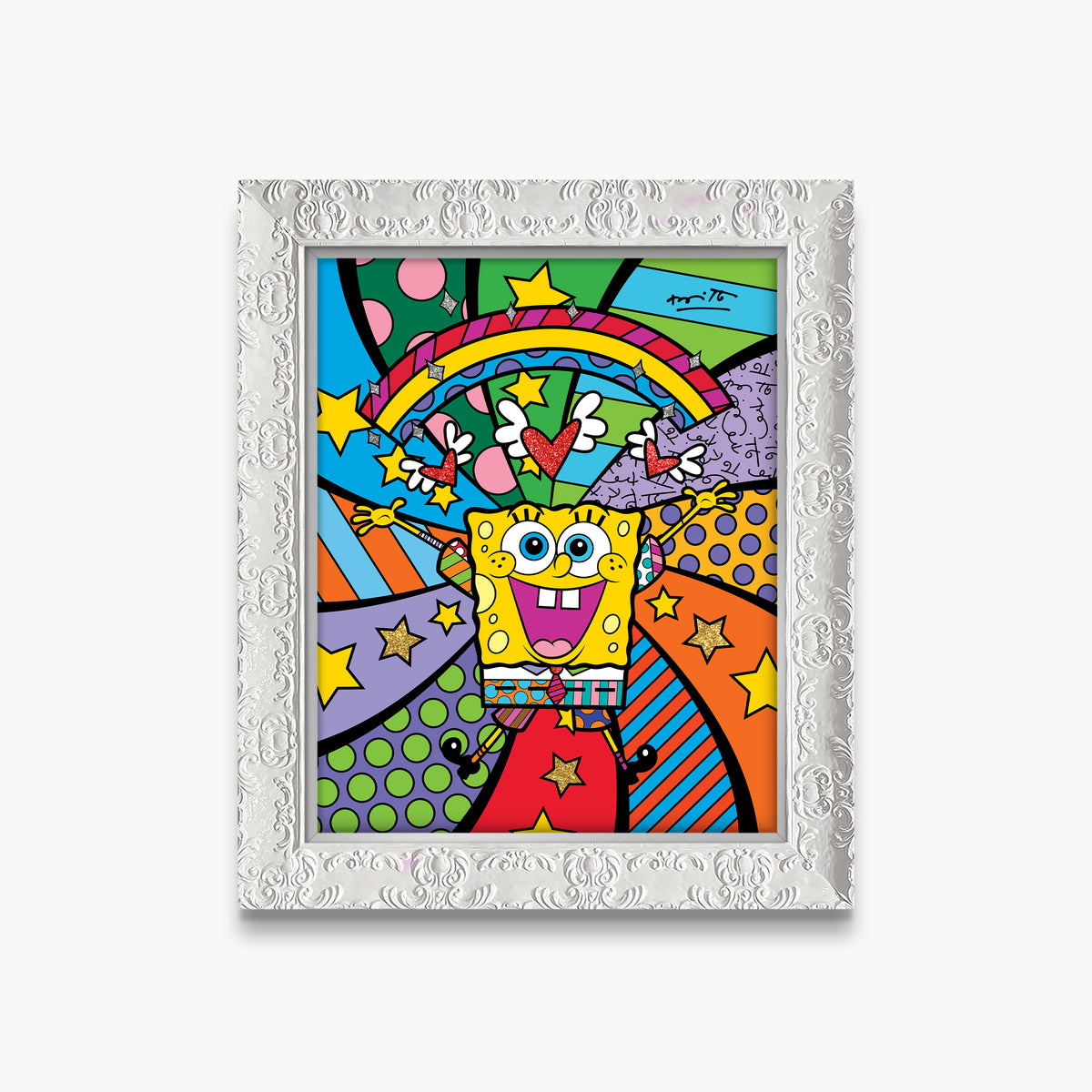 Happy Day - Spongebob By Britto - Limited Edition Print