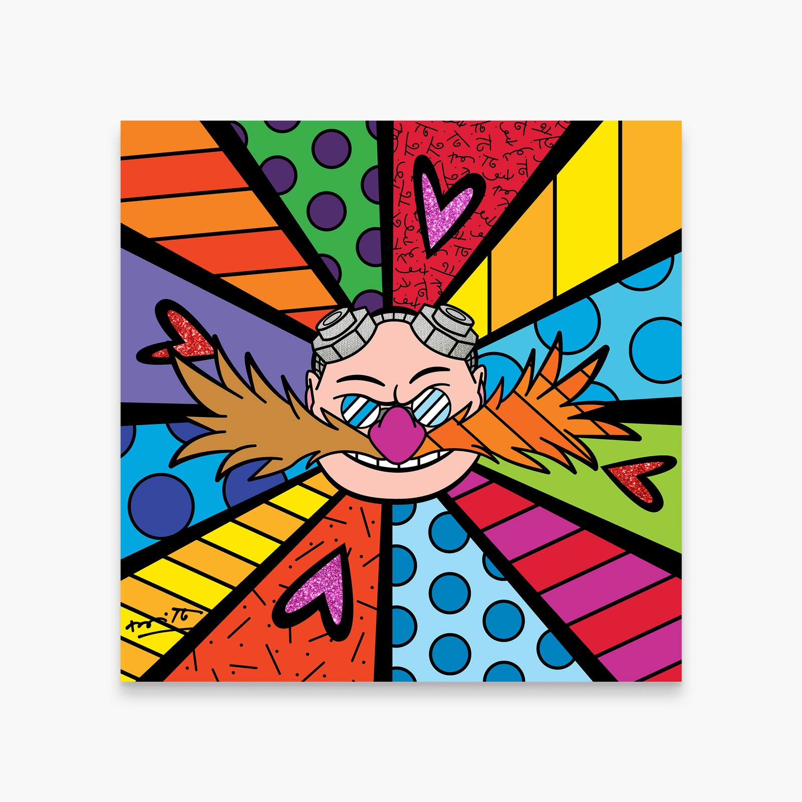 Dr.Eggman - Sega By Britto - Limited Edition Print