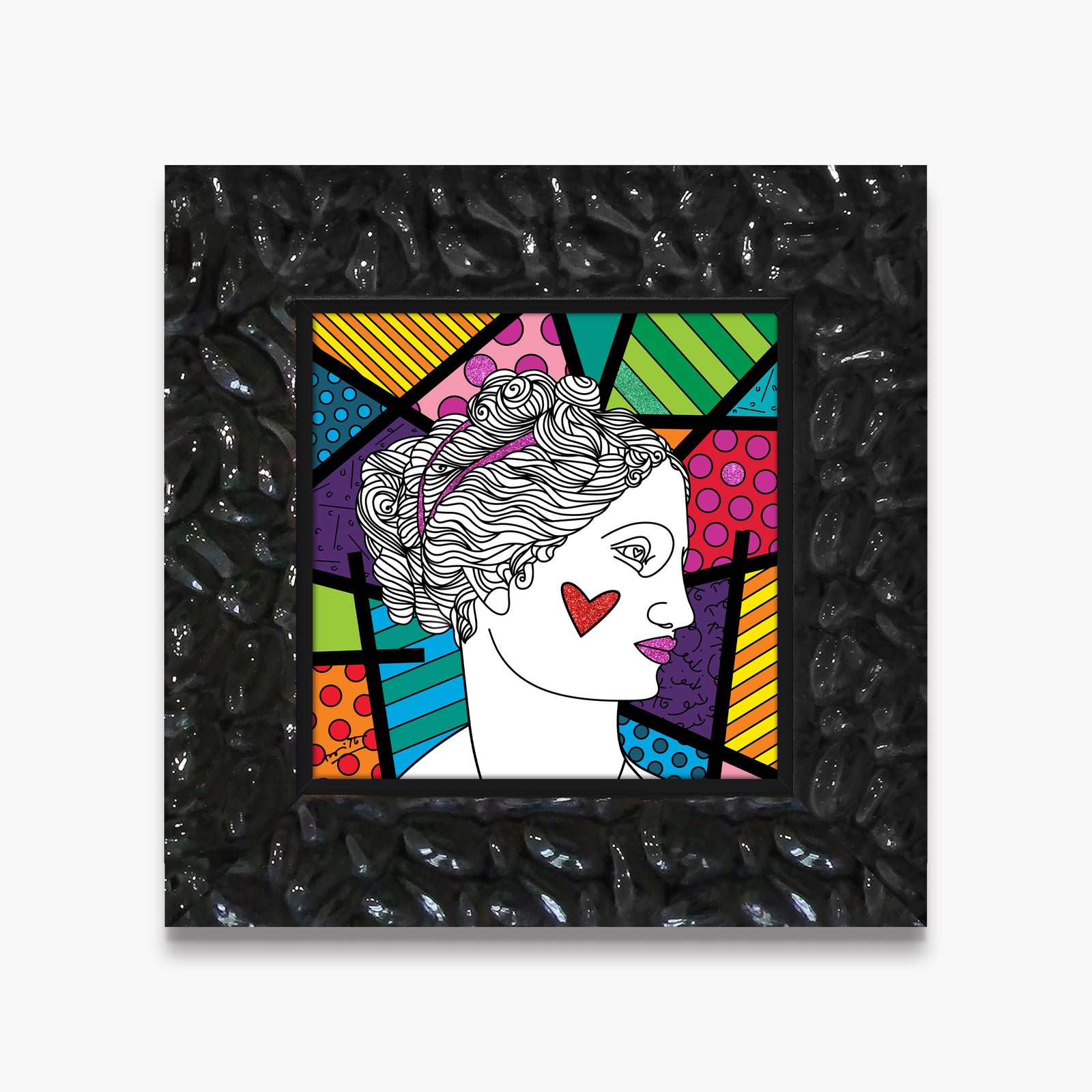 Romero Britto venus limited edition print  contemporary pop art piece