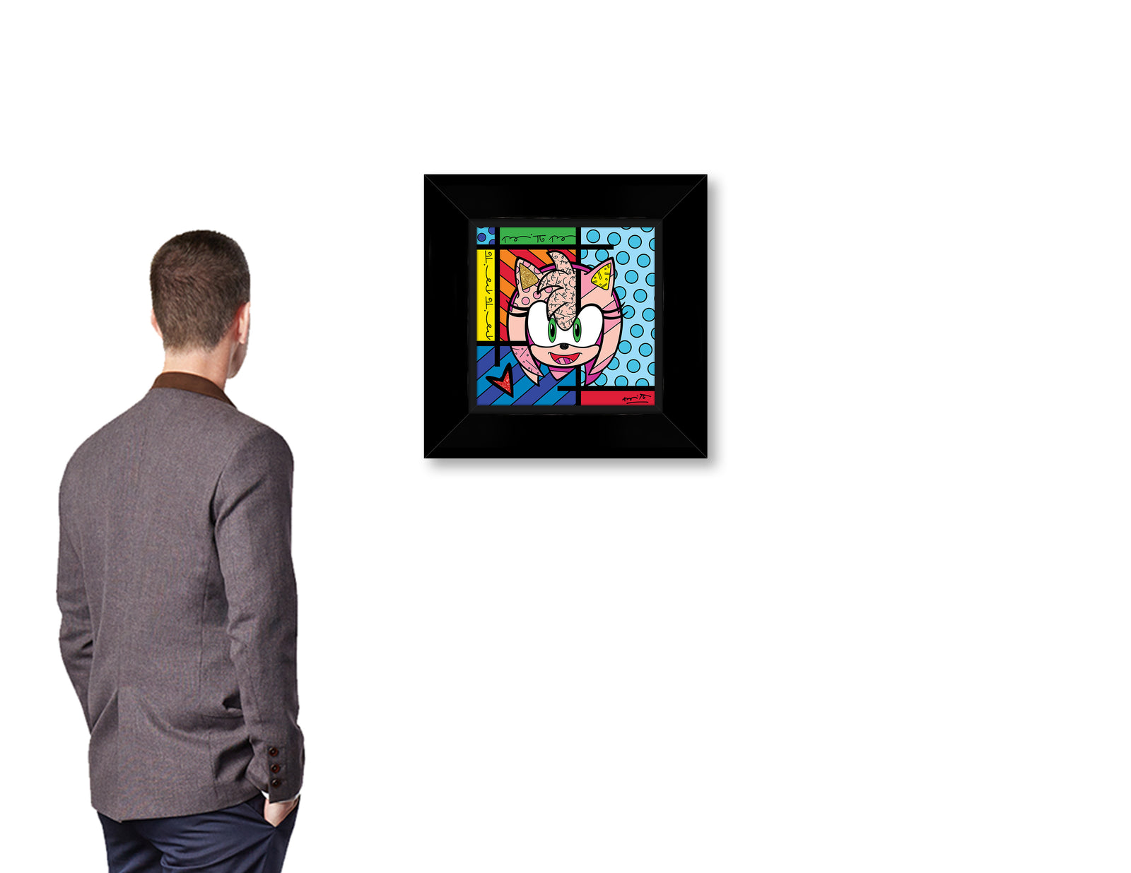 Amy Rose - Sega By Britto - Limited Edition Print